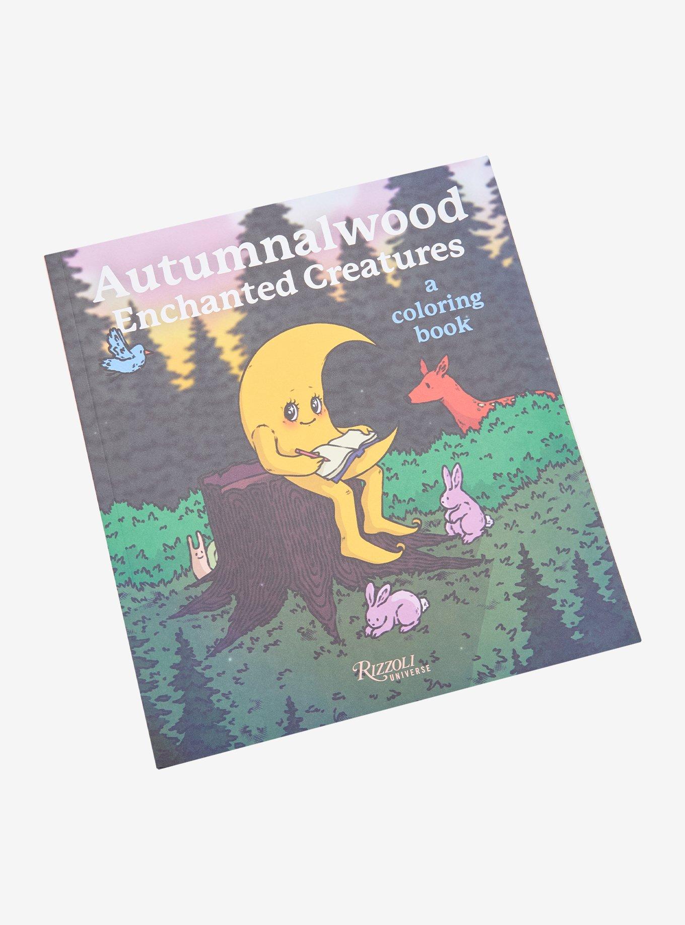 Autumnalwood Enchanted Creatures Coloring Book, , hi-res