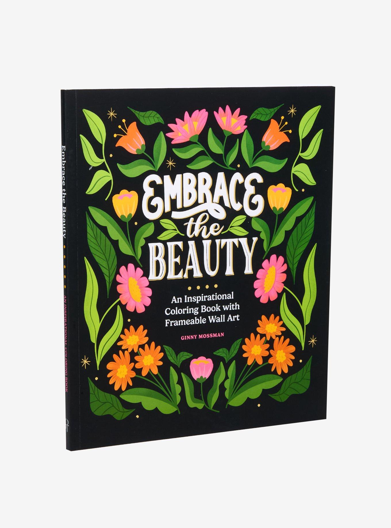 Embrace The Beauty Inspirational Coloring Book, , hi-res