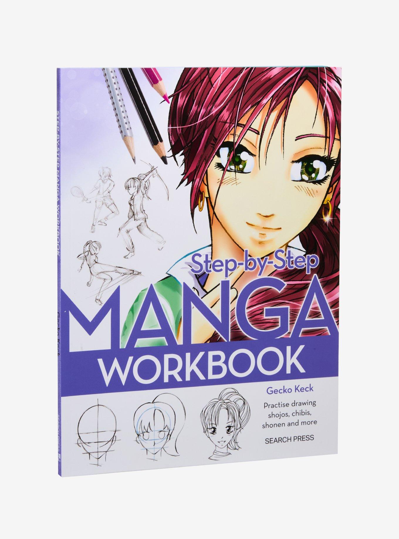 Step-By-Step Manga Workbook, , hi-res