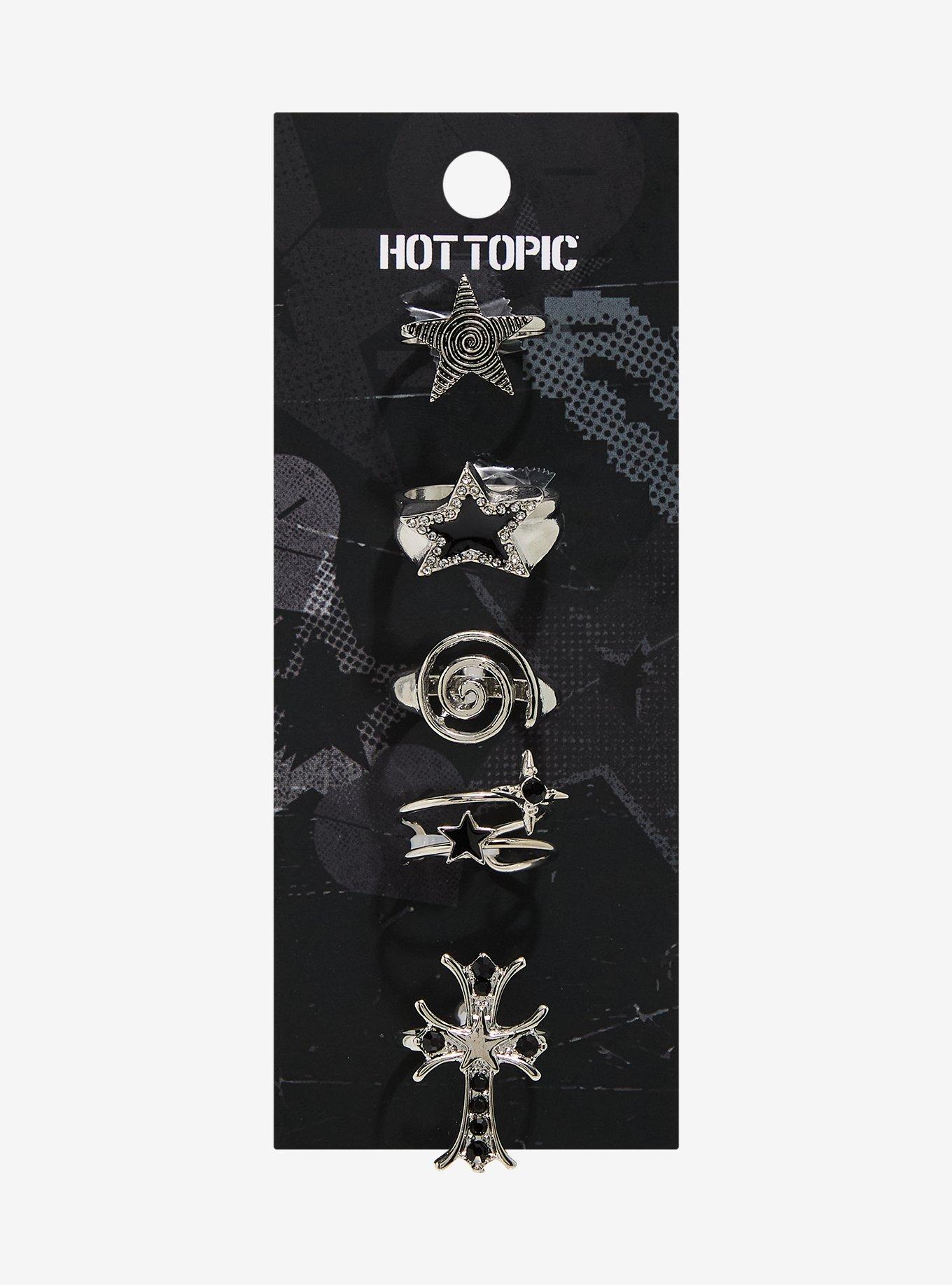 Spiral Star Cross Ring Set, , hi-res