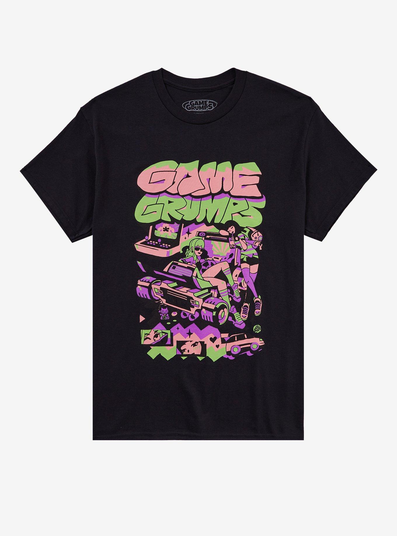 Game Grumps Arcade Games T-Shirt | Hot Topic