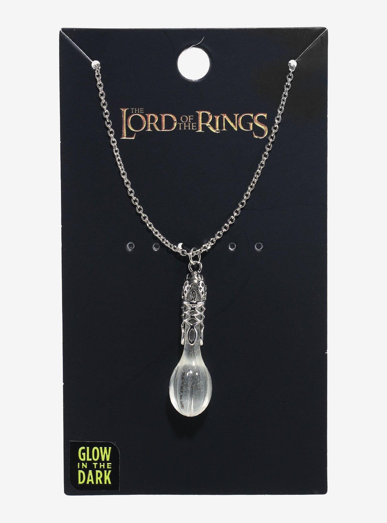 The Lord Of The Rings Phial Of Galadriel Glow-In-The-Dark Necklace