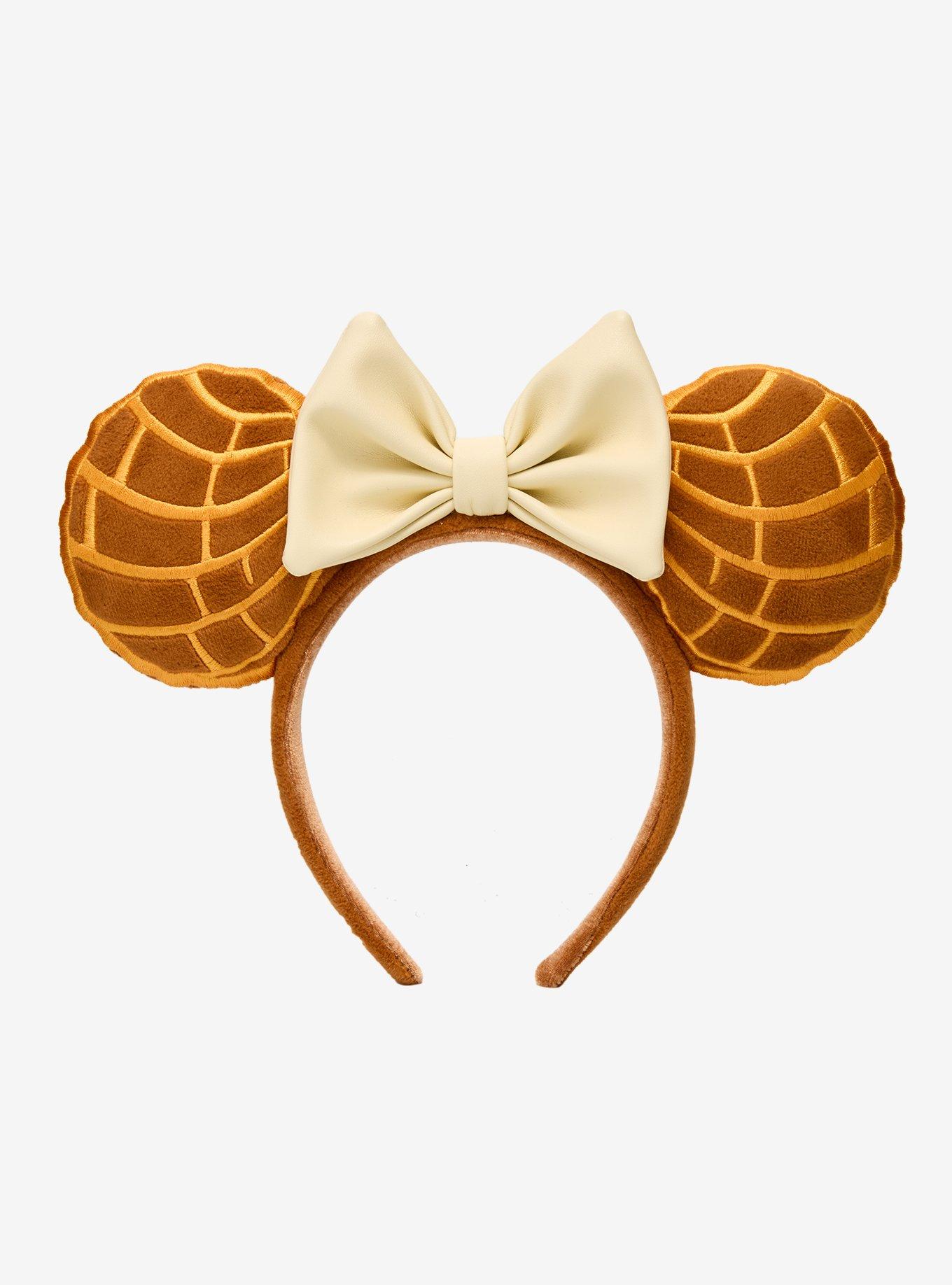 Loungefly Minnie Mouse Concha Ears — BoxLunch Exclusive, , hi-res