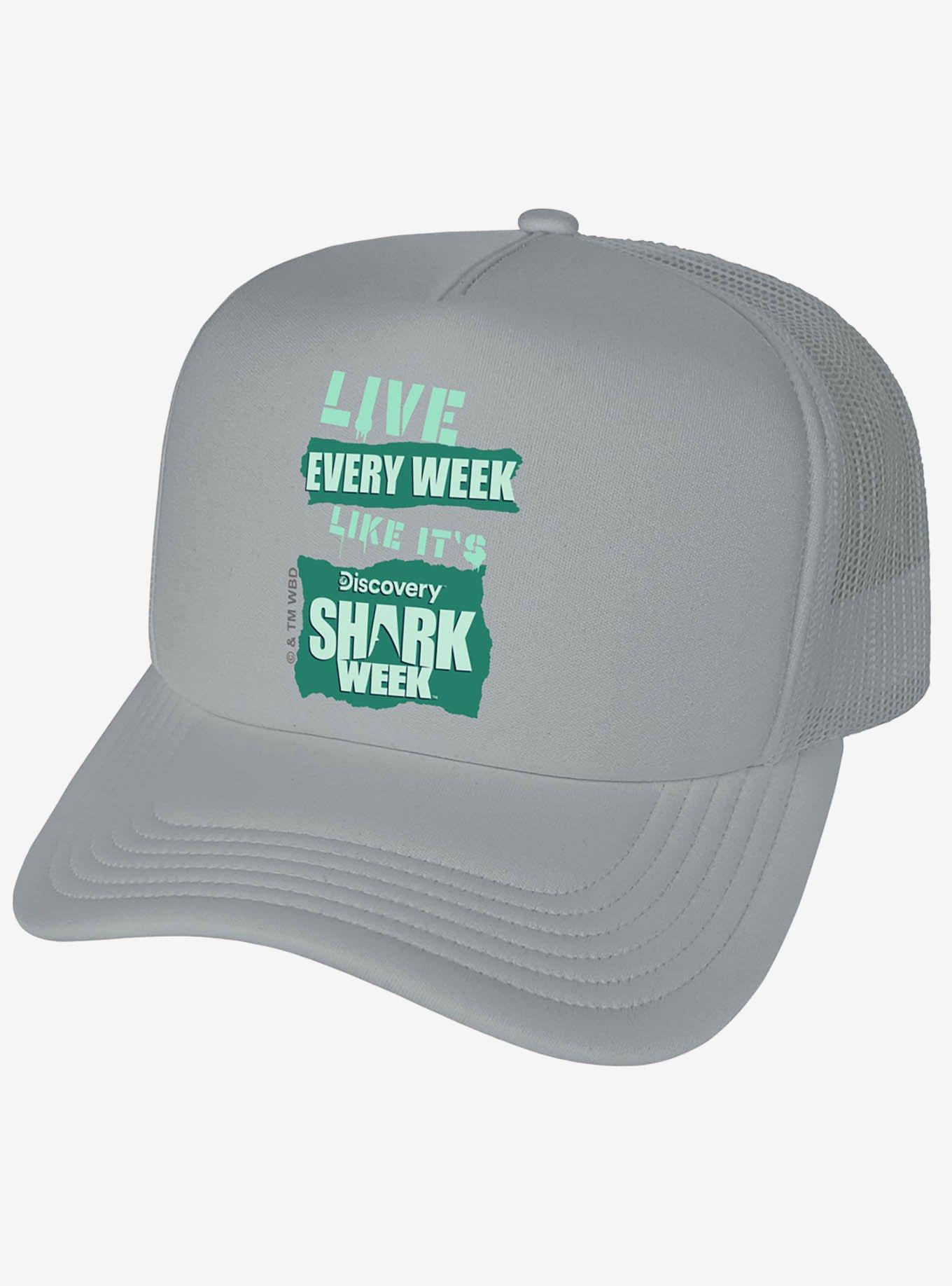 Shark Week: Television Series Live Every Week Foam Trucker Hat, , hi-res