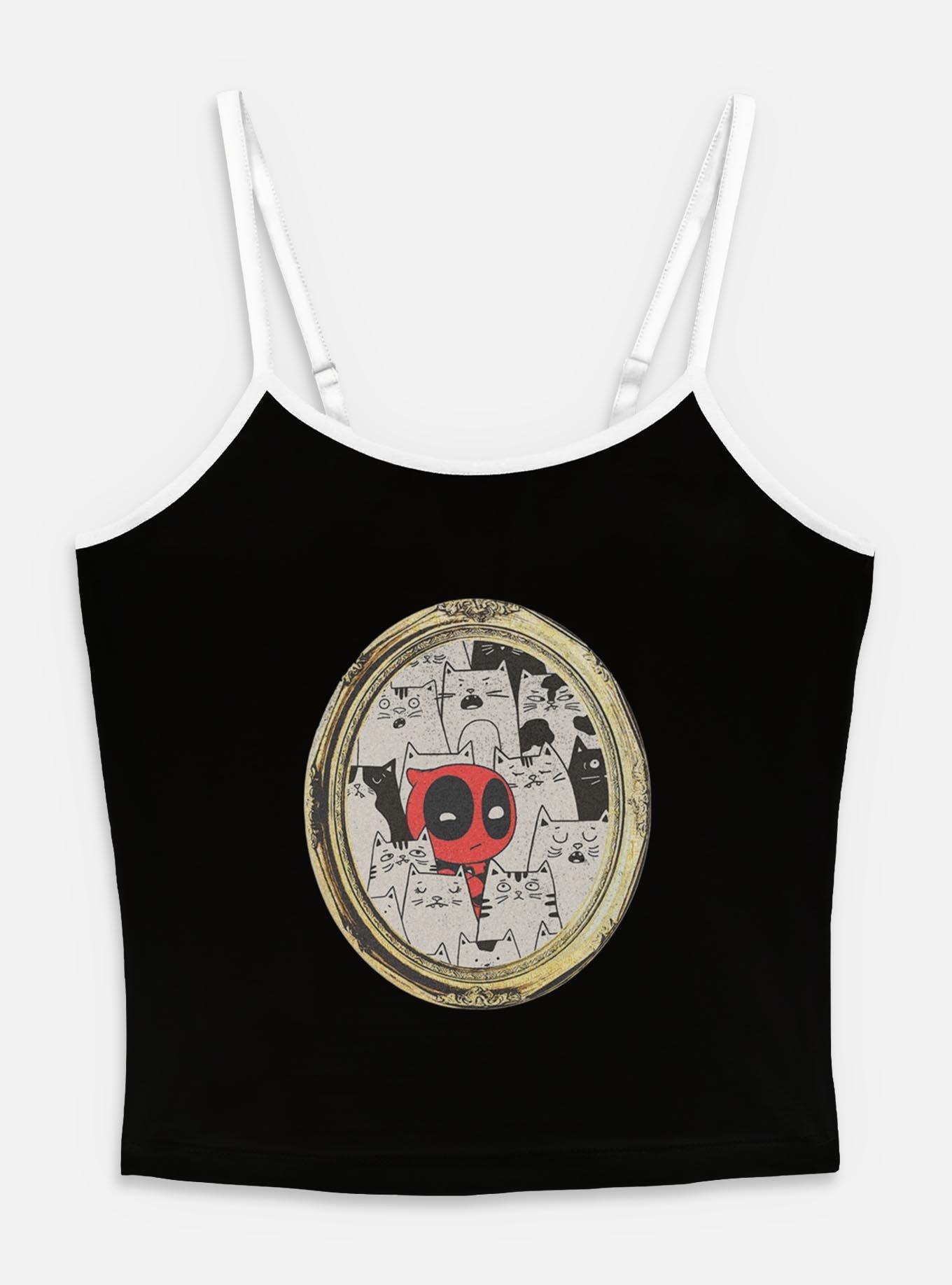 Marvel Deadpool Cats Rule Everything Around Me Womens Cami, , hi-res