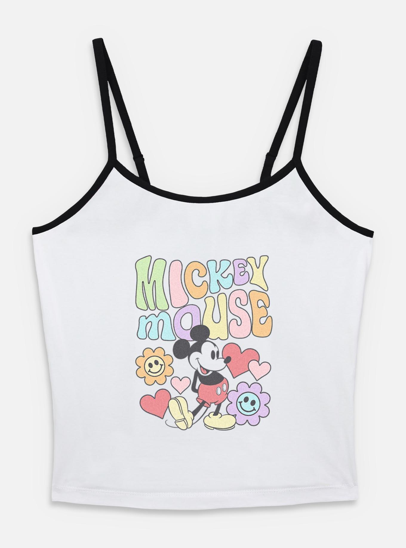 Disney Mickey Mouse Flower Retro Vibes Womens Cami, , hi-res
