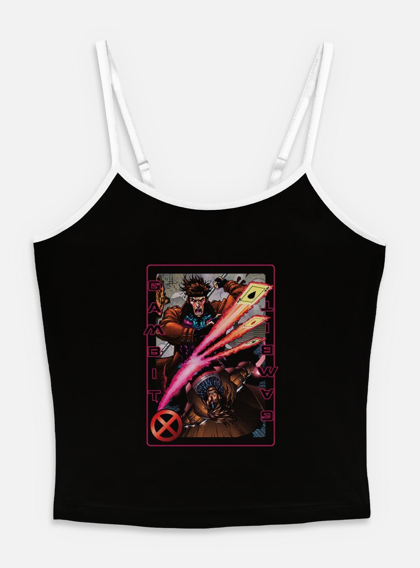 Marvel X-Men Gambit Card Womens Cami, , hi-res