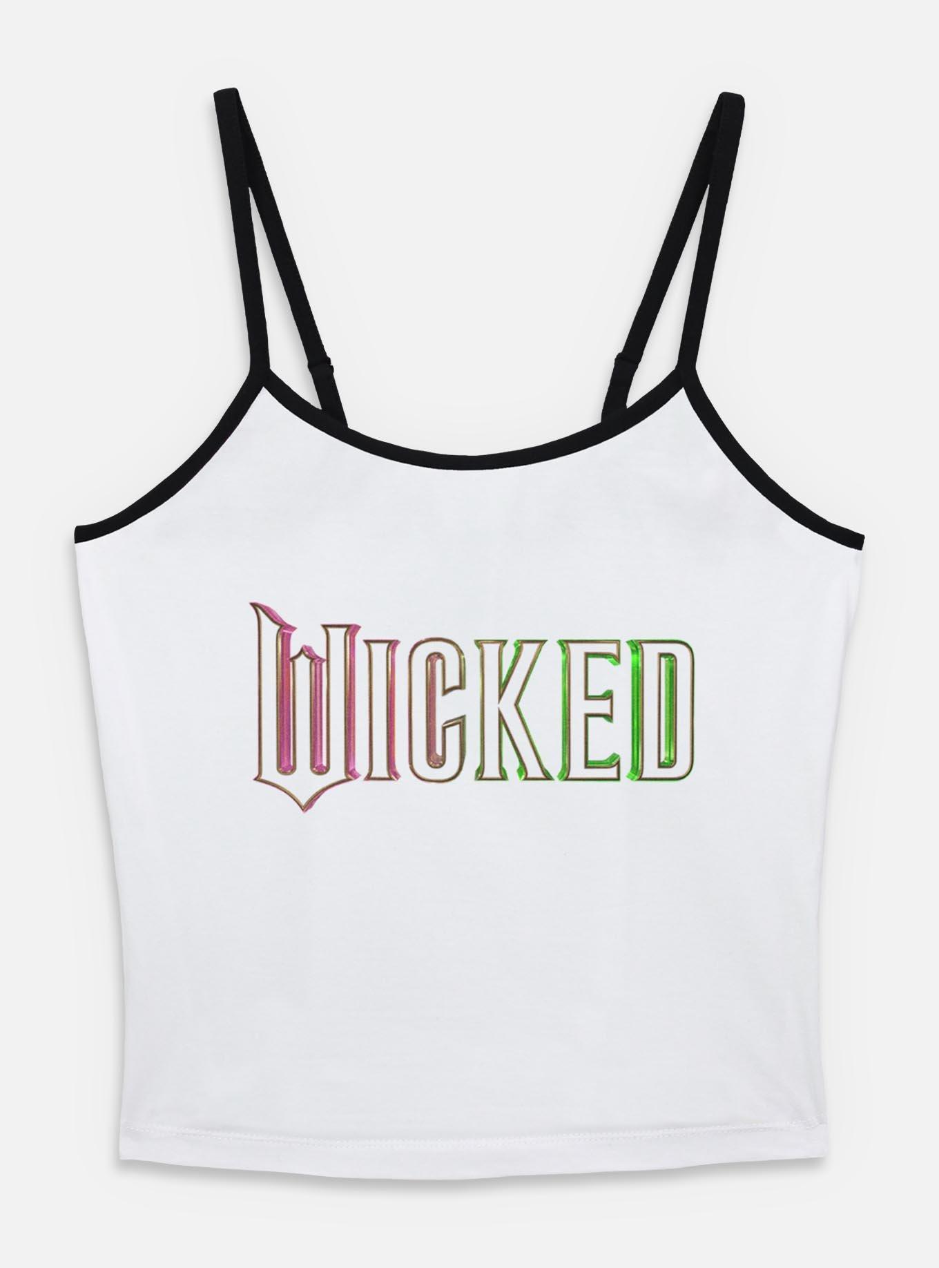 Wicked Dual Logo Womens Cami, WHITE, hi-res