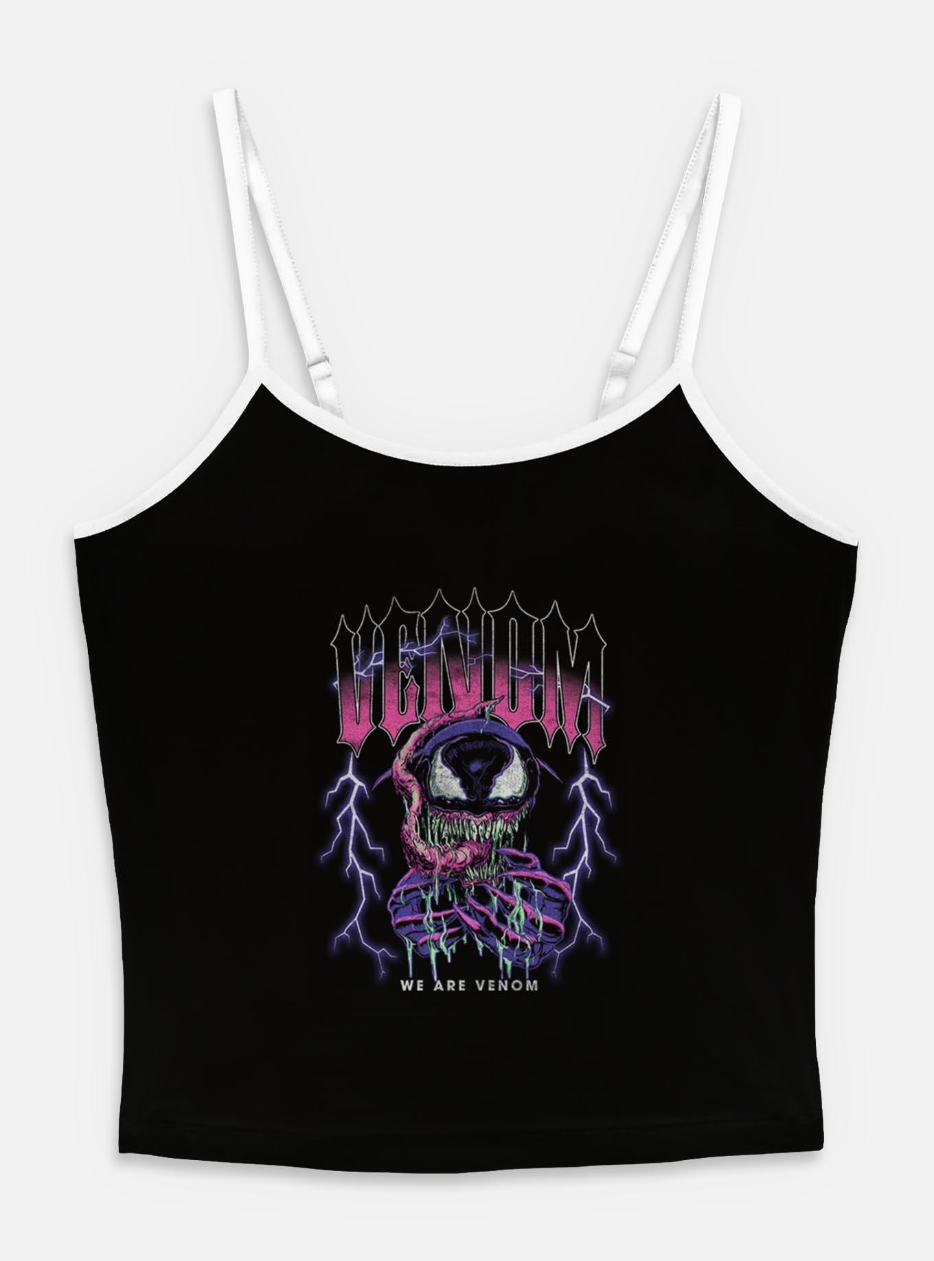 Marvel Spider-Man Lightning Venom Womens Cami, BLACK, hi-res