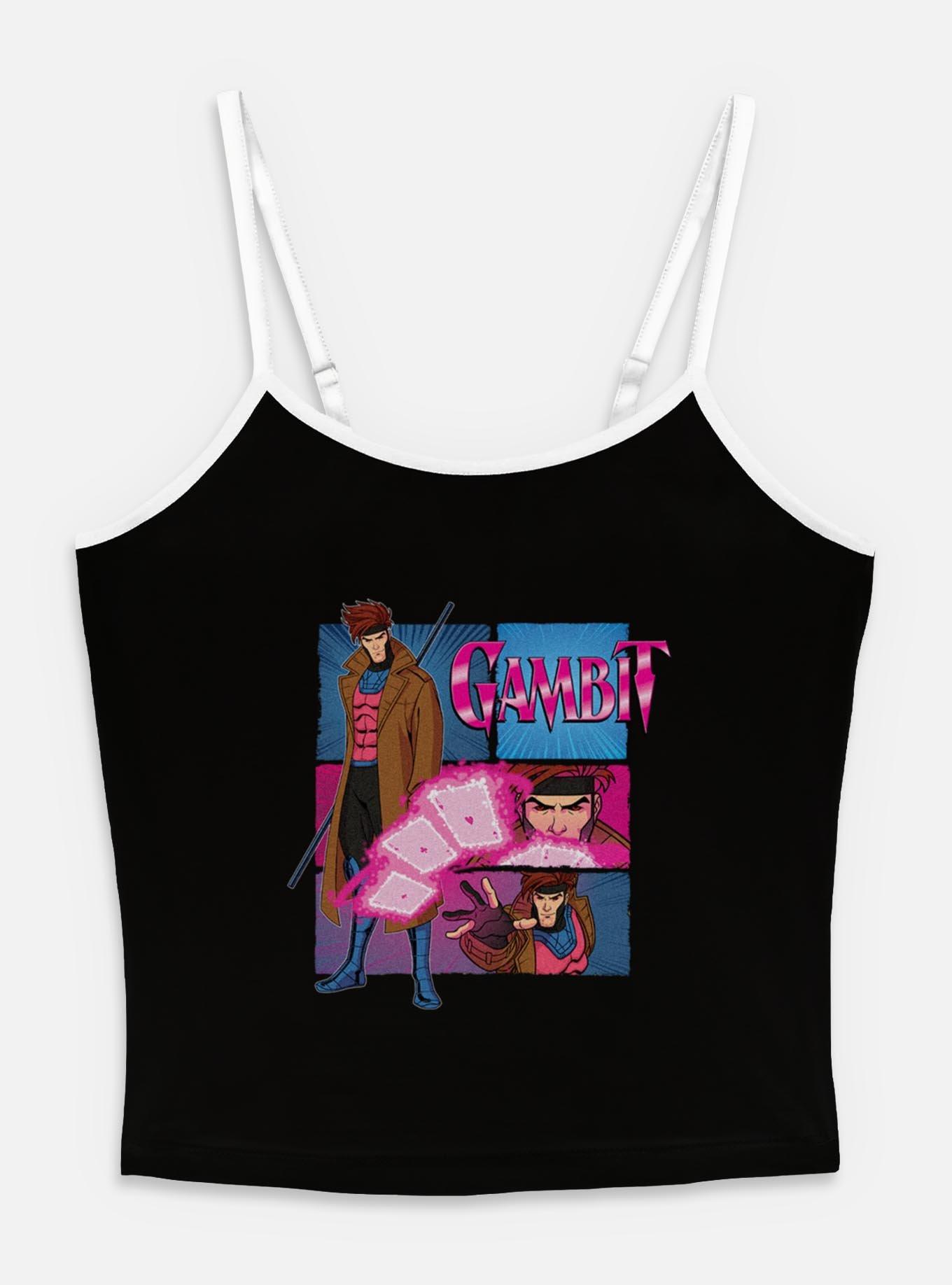 Marvel X-Men Gambit Cards Womens Cami, , hi-res