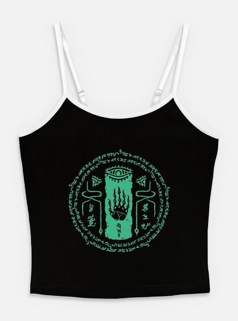 The Legend Of Zelda Rune Symbol Womens Cami - BLACK | BoxLunch