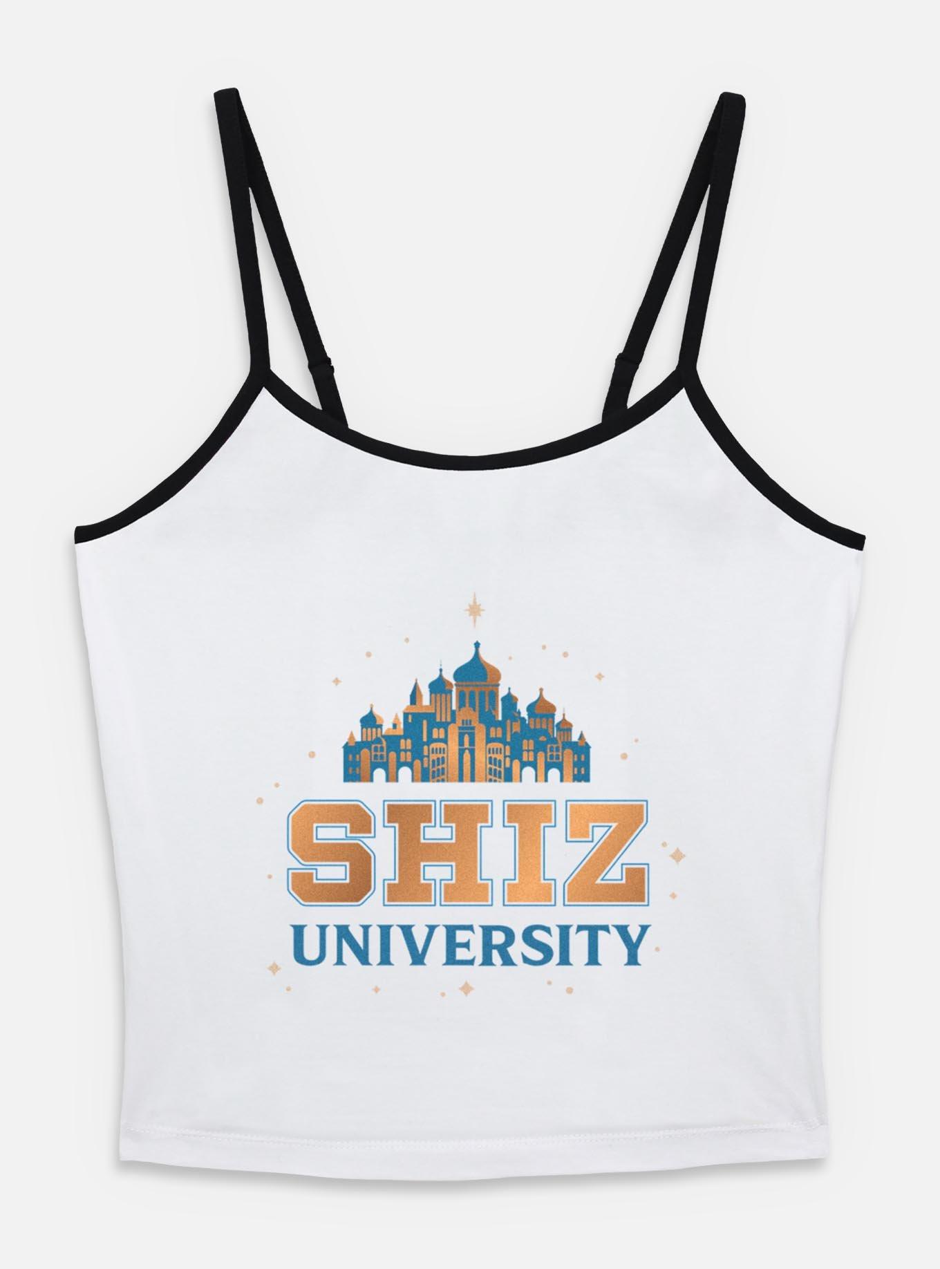 Wicked Shiz University Womens Cami, WHITE, hi-res