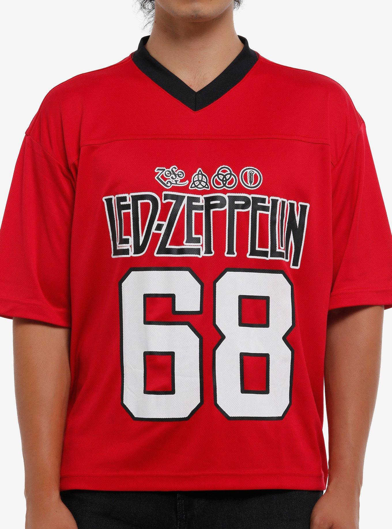 Led Zeppelin Red Football Jersey, , hi-res