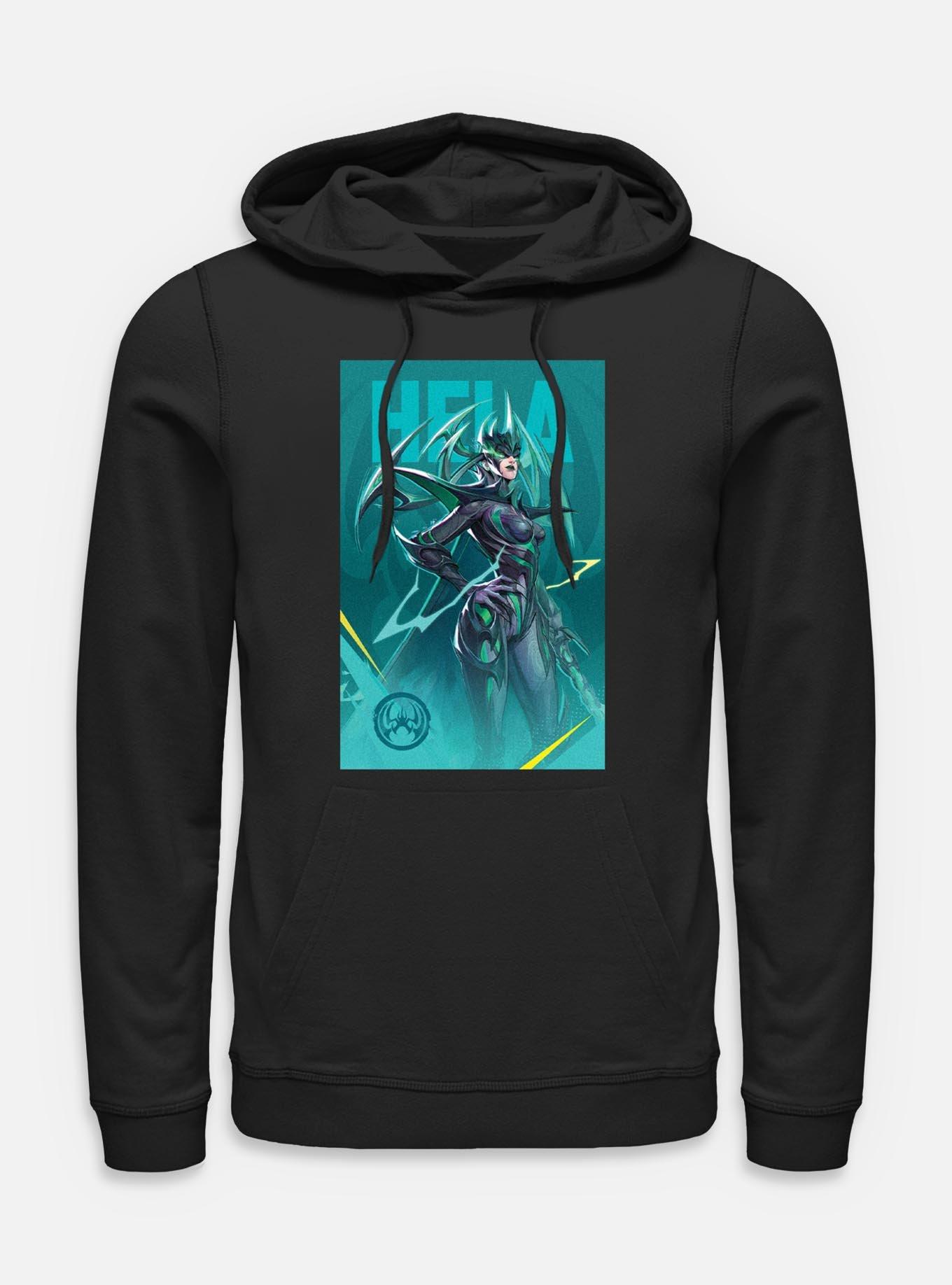 Marvel Rivals Hela Pose Hoodie, , hi-res