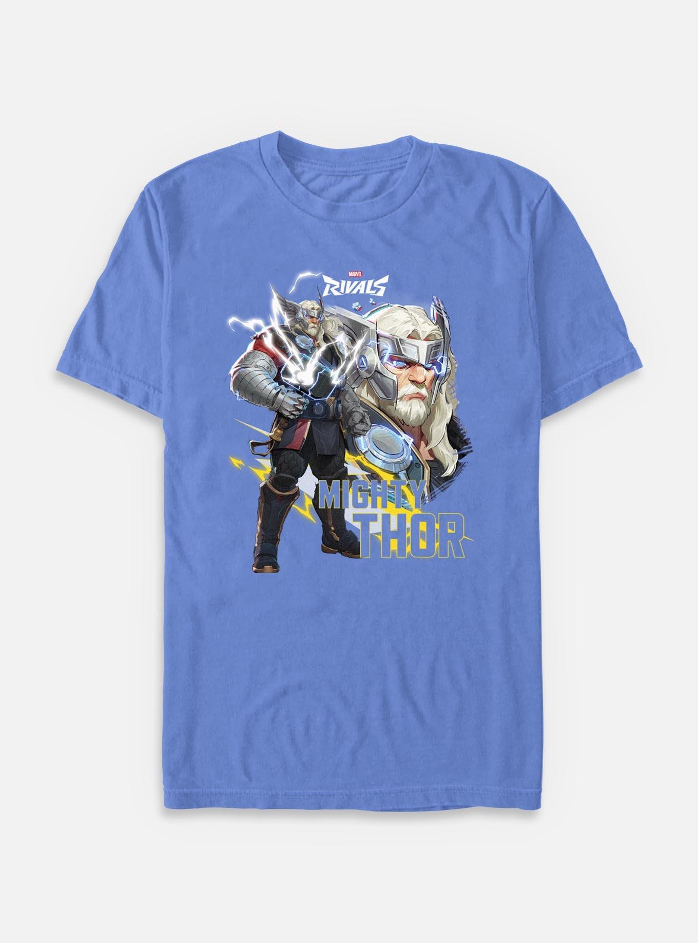 Marvel Rivals Mighty Thor Garment Dye T-Shirt, , hi-res