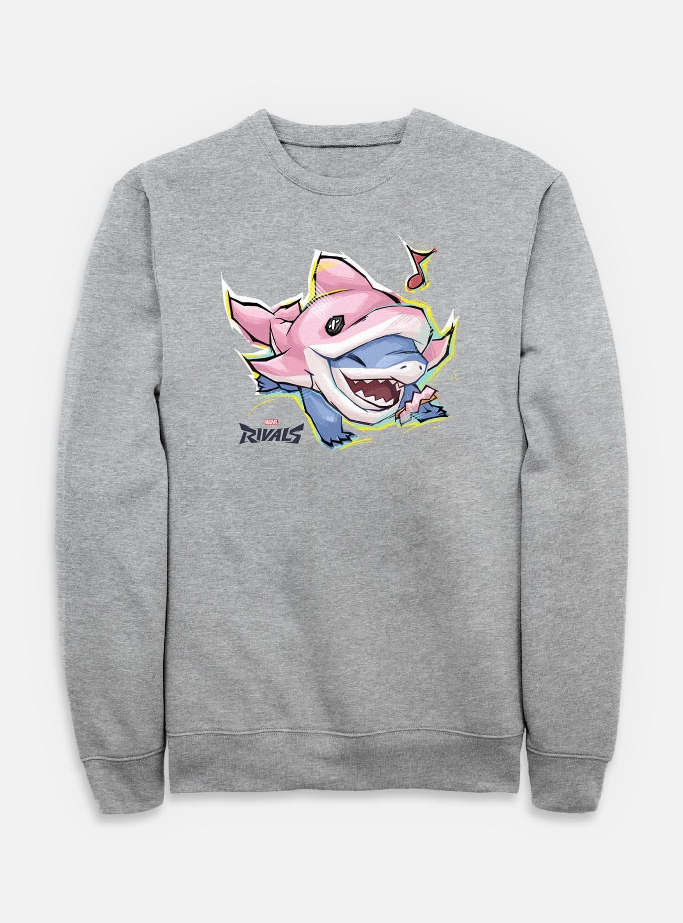 Marvel Rivals Happy Jeff The Landshark Sweatshirt, , hi-res