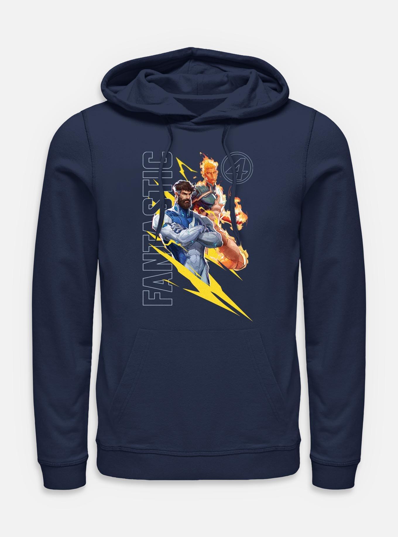 Marvel Rivals Human Torch & Mr. Fantastic Hoodie, , hi-res