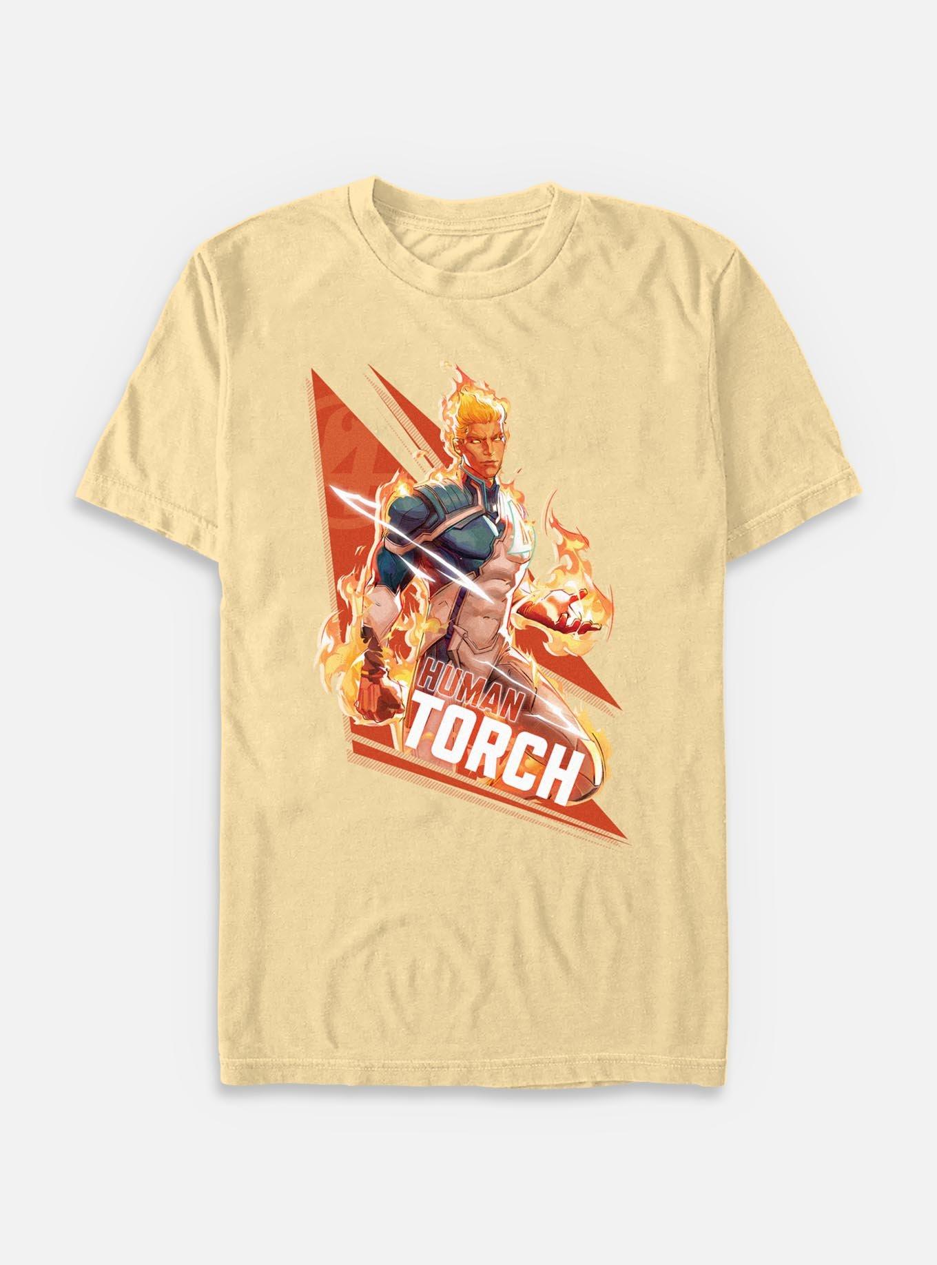 Marvel Rivals Human Torch Big Fire replace, BUTTER, hi-res