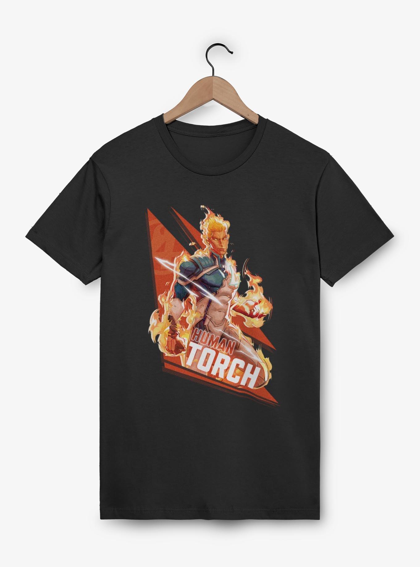 Marvel Rivals Human Torch Big Fire T-Shirt, , hi-res
