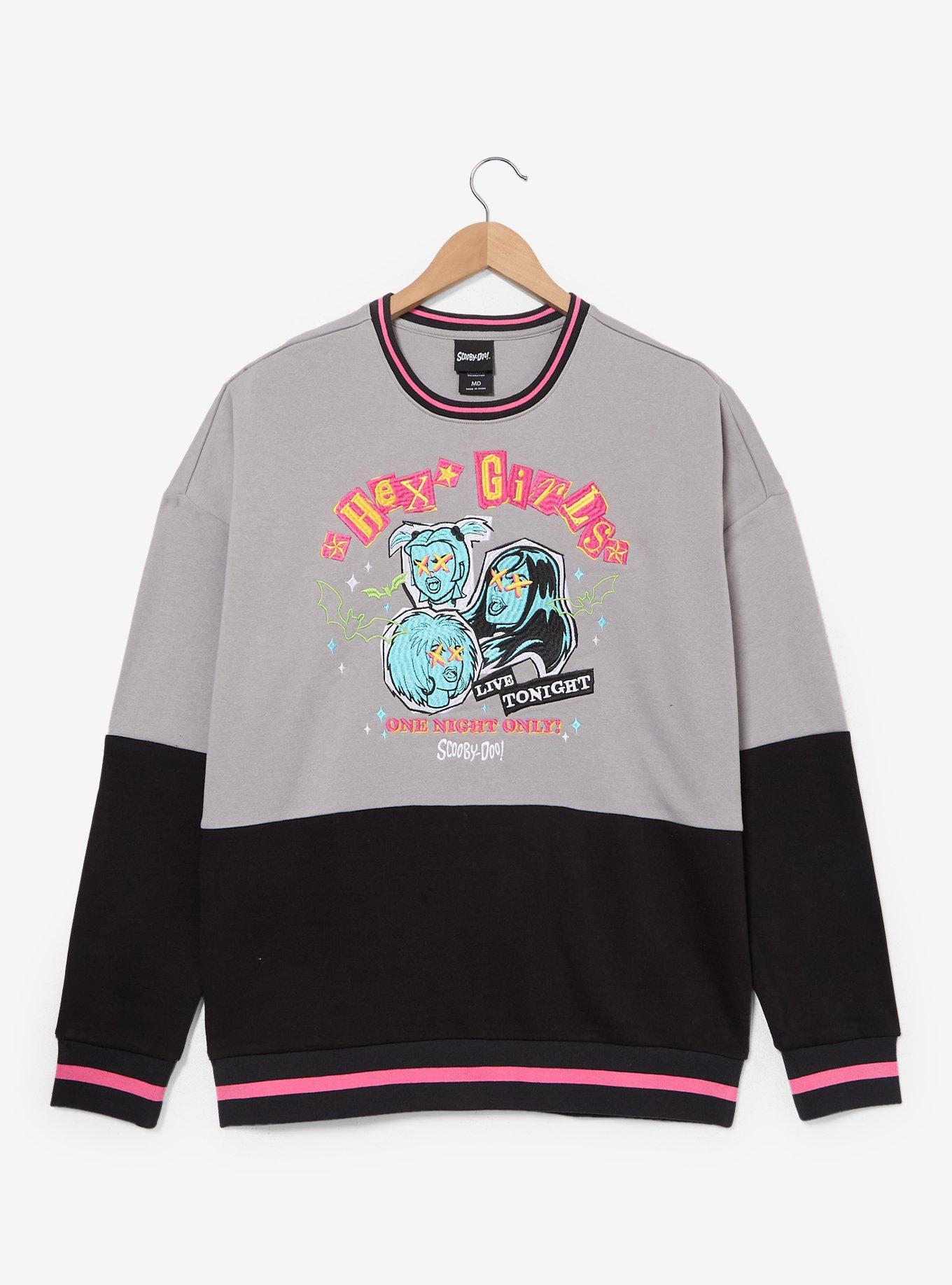 Scooby-Doo! The Hex Girls Embroidered Panel Crewneck - BoxLunch Exclusive, , hi-res