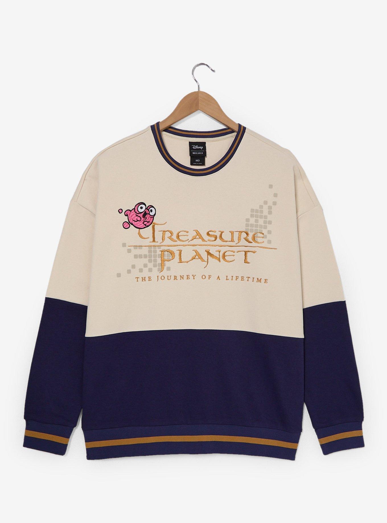Disney Treasure Planet Logo Panel Crewneck - BoxLunch Exclusive