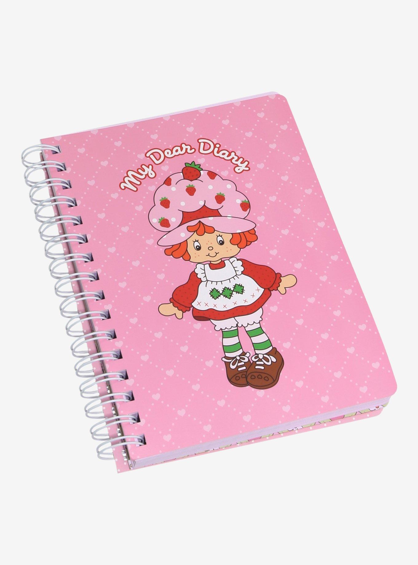 Pipsticks Strawberry Shortcake Spiral Notebook 