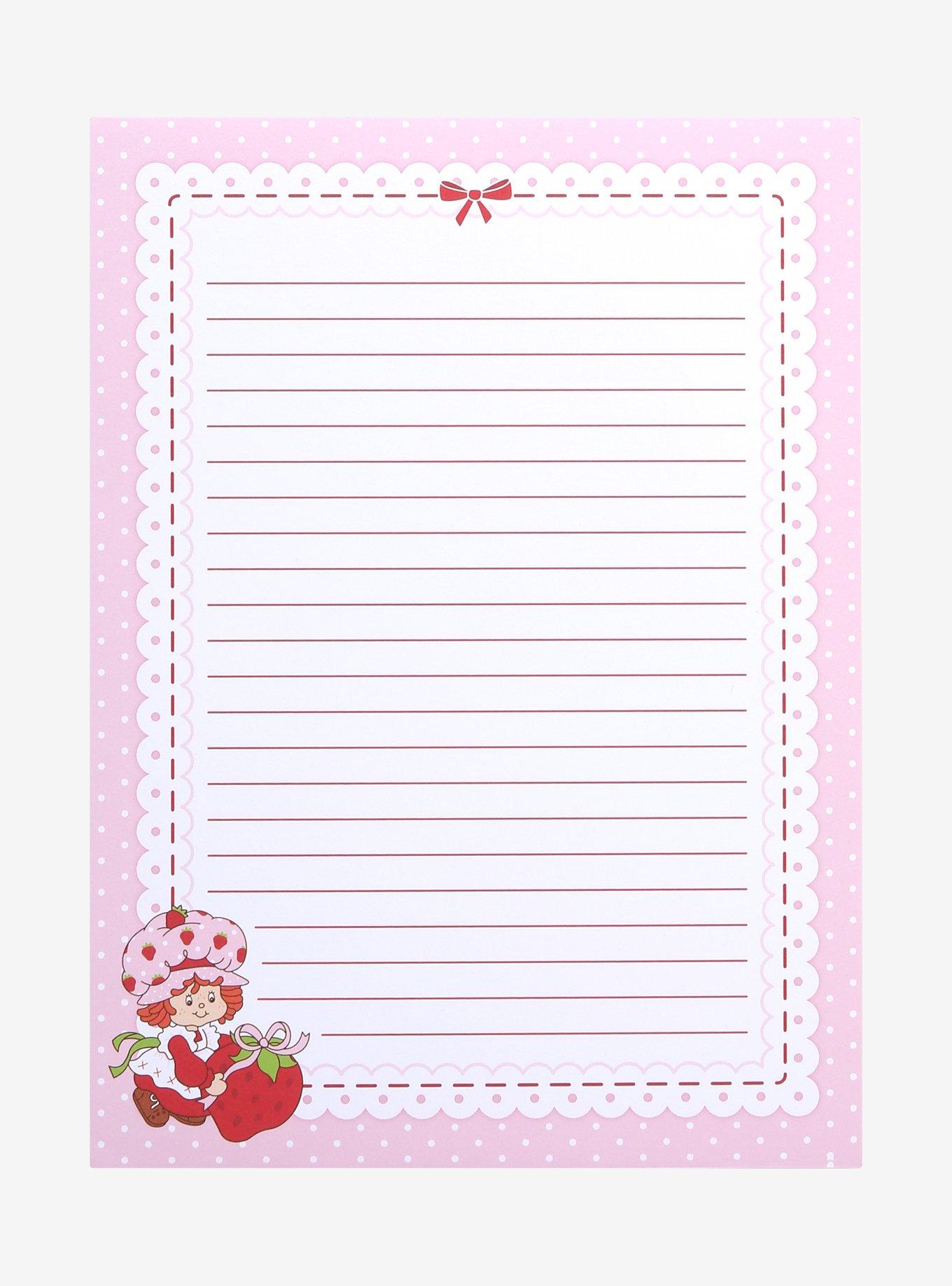 Strawberry Shortcake Notepad 