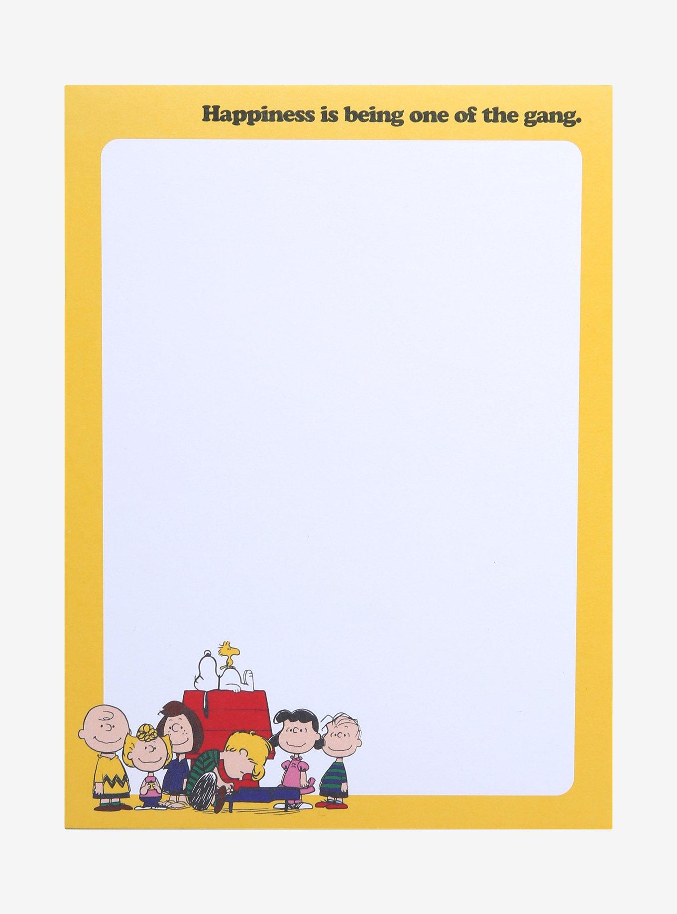 Peanuts Characters Notepad, , hi-res