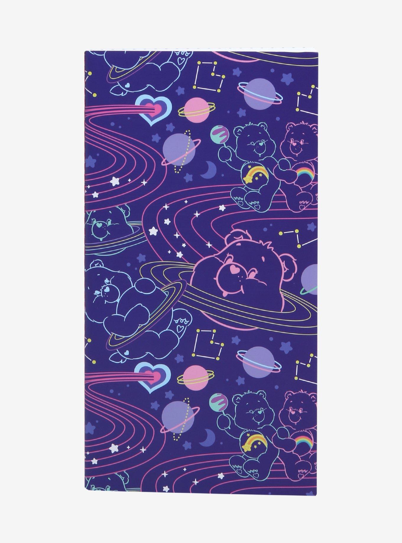 Pipsticks Care Bears Outer Space Travel Notebook 