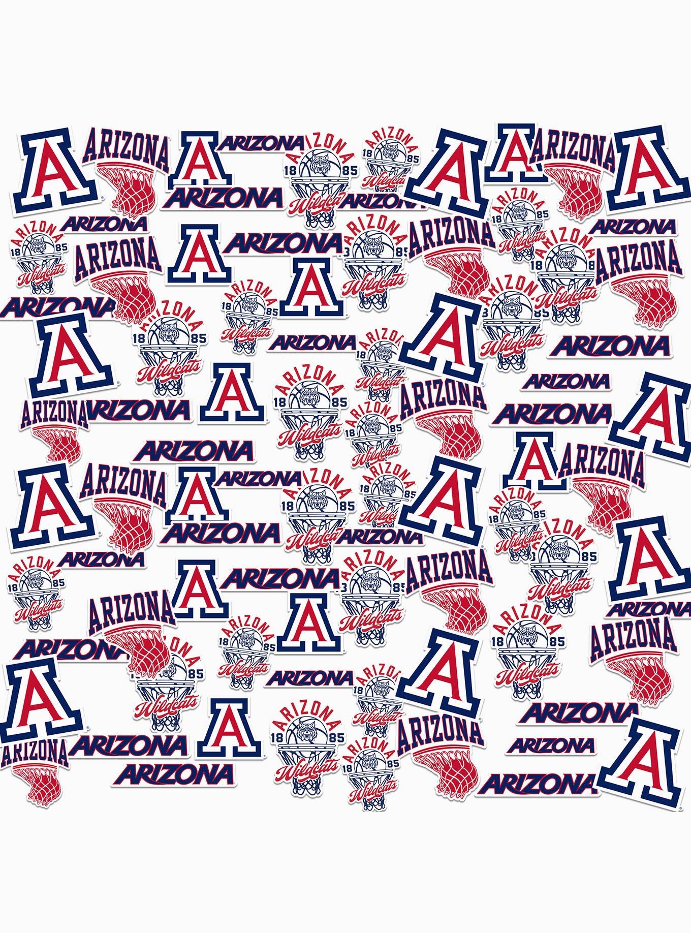 University Of Arizona Misc 100 Ct. Sticker Pack, , hi-res