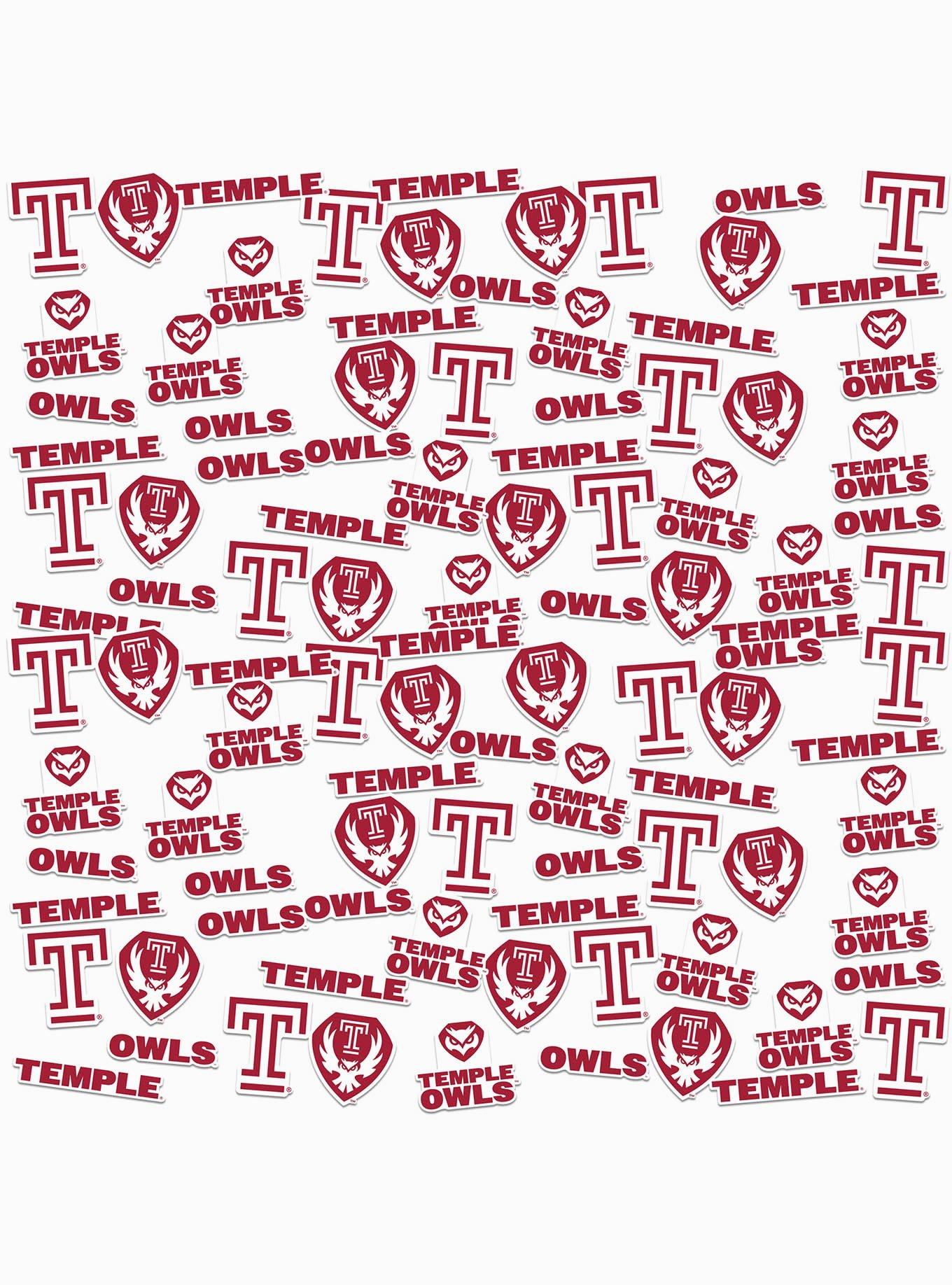 Temple University 100 Ct. Sticker Pack, , hi-res