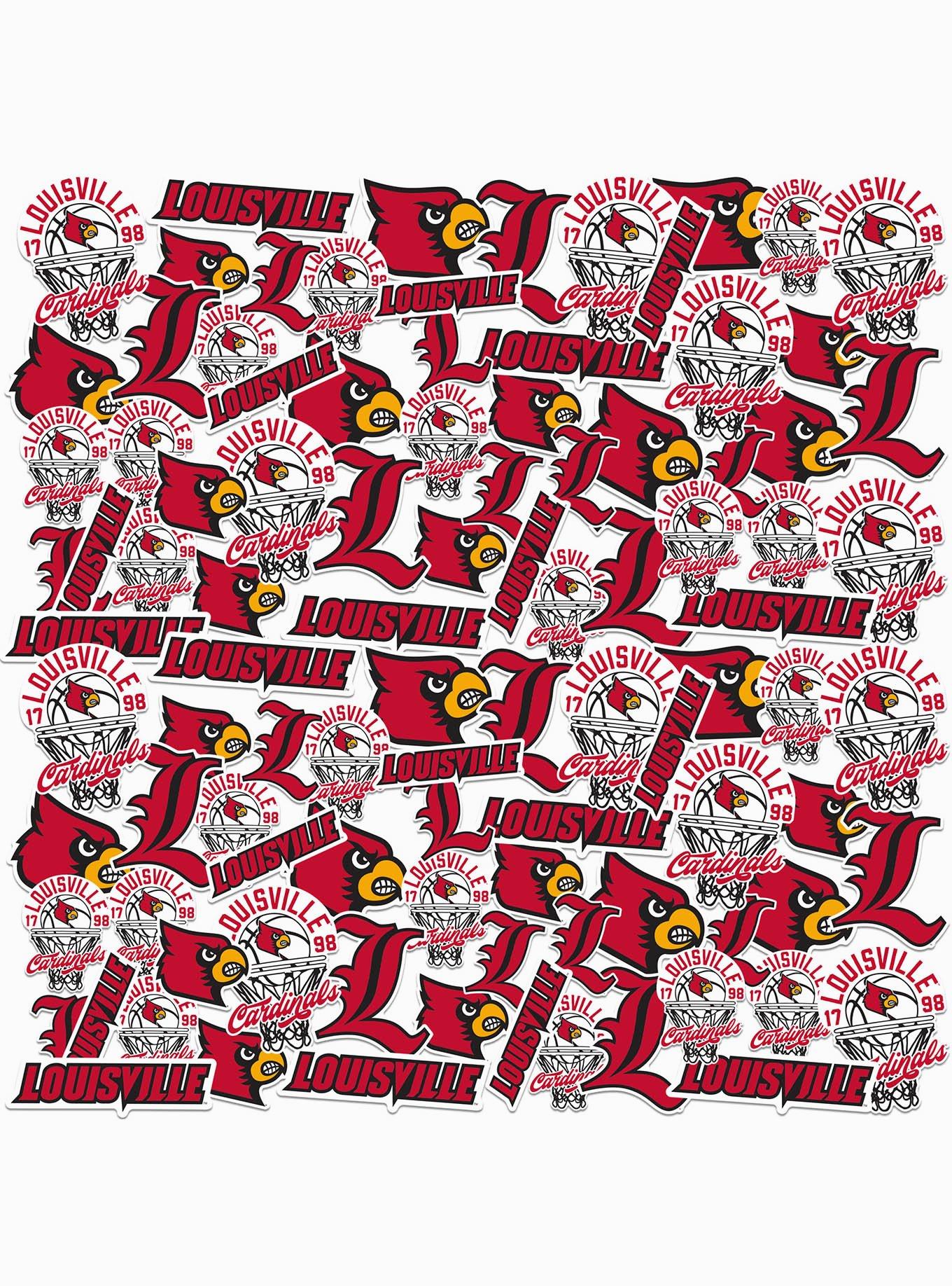 University Of Louisville 100 Ct. Sticker Pack, , hi-res