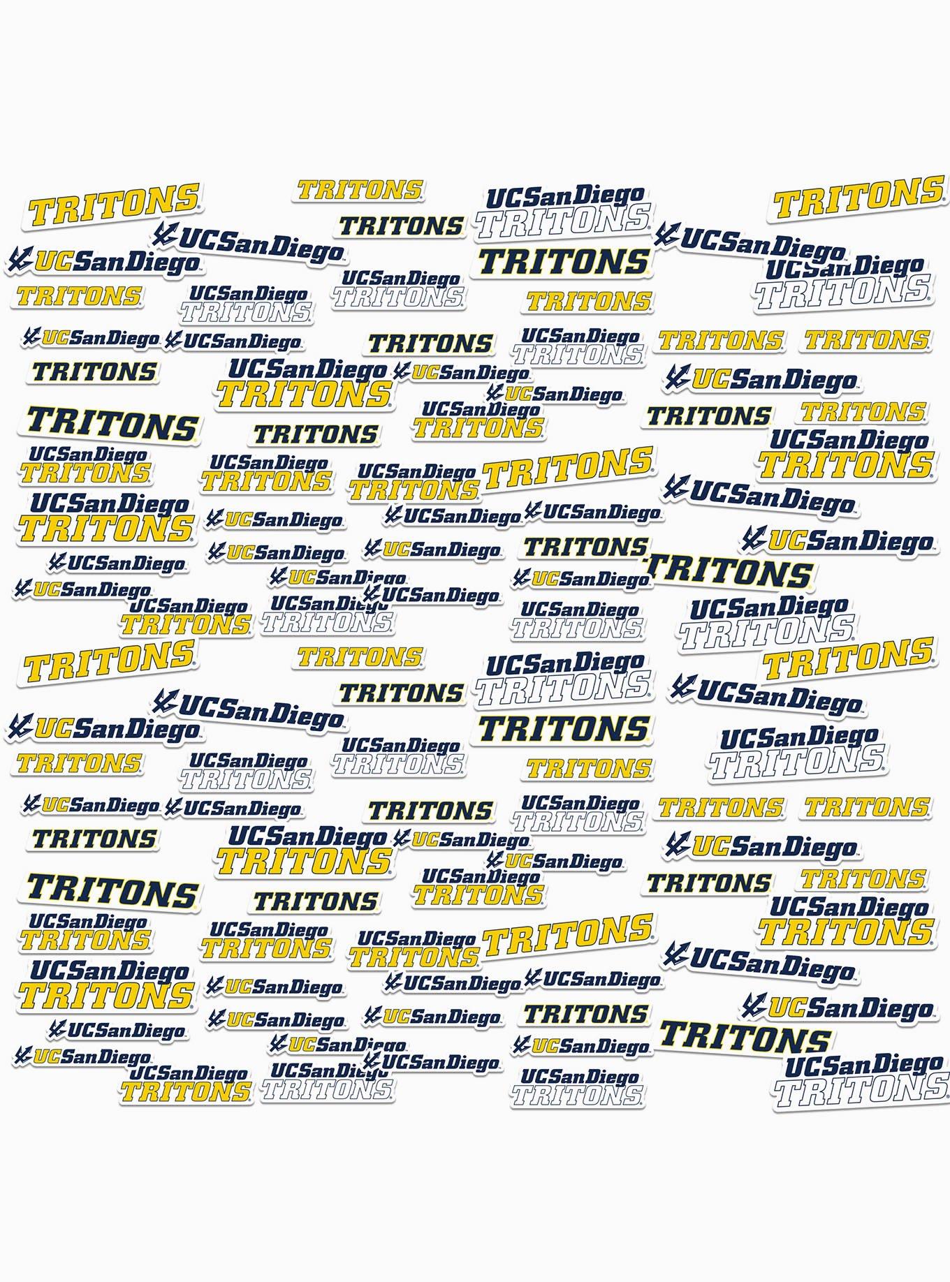 UC San Diego Tritons 100 Ct. Sticker Pack, , hi-res
