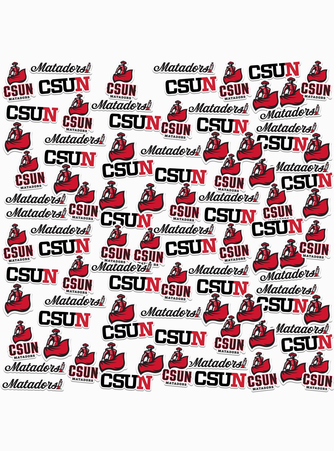 California State University Northridge CSUN Matadors 100 Ct. Sticker Pack, , hi-res