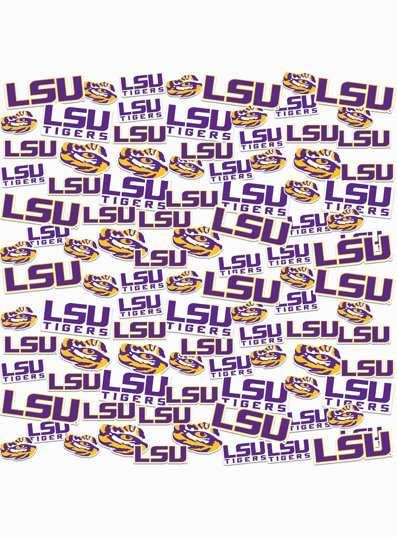Louisiana State University Tigers 100Ct. Sticker Pack, , hi-res