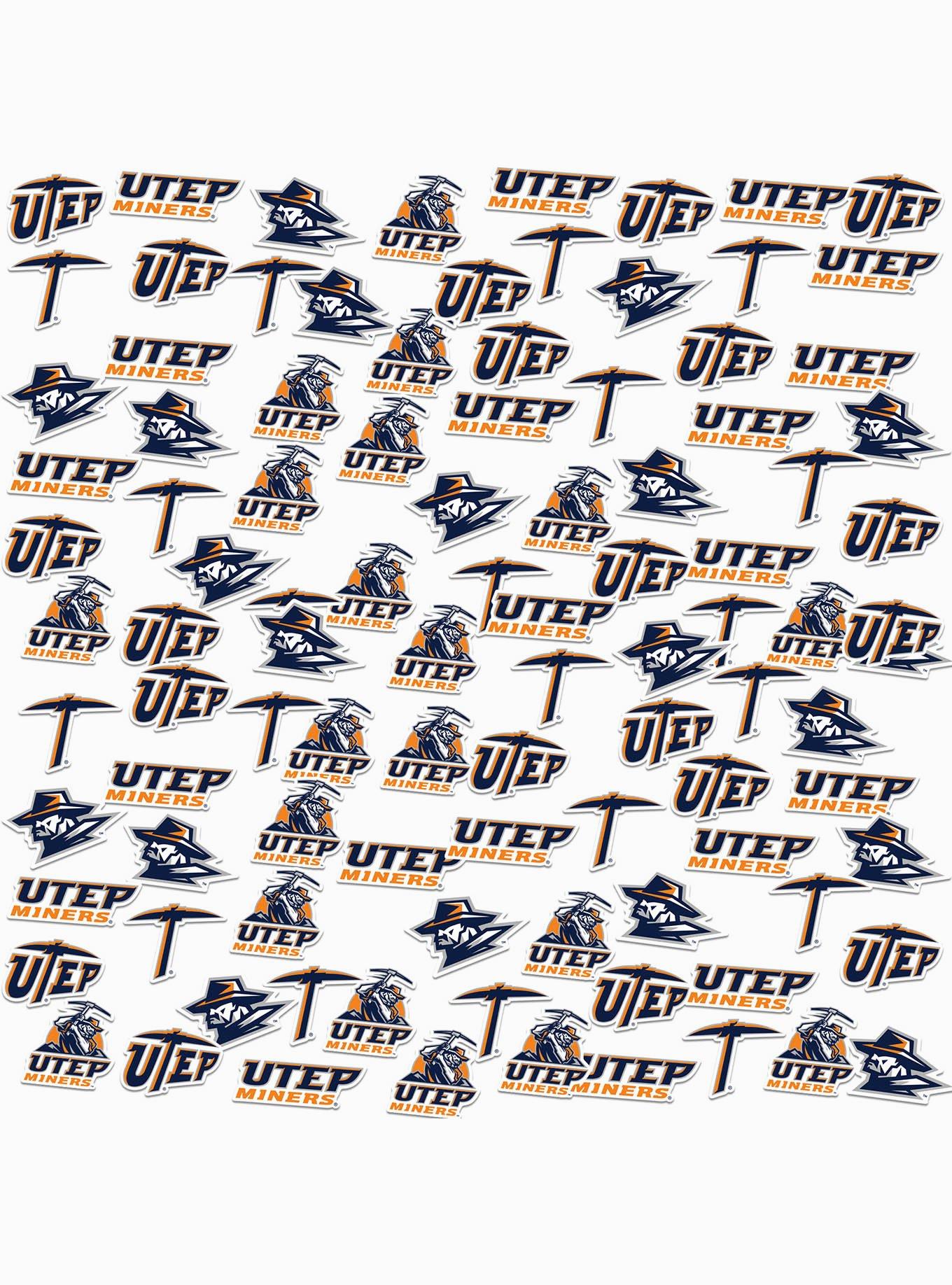 University Of Texas At El Paso UTEP Miners 100 Ct. Sticker Pack, , hi-res