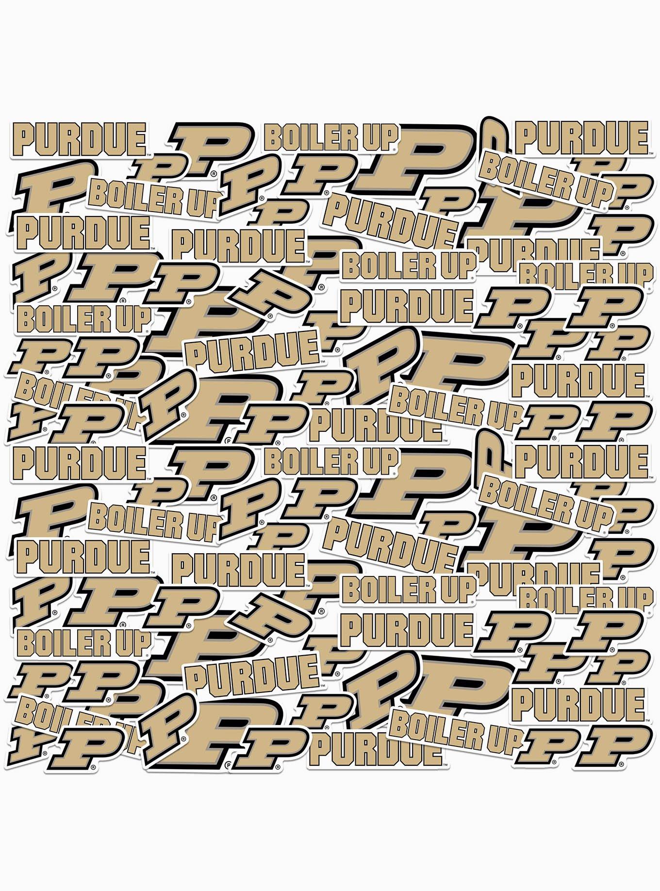 Purdue University Wordmark Logo 100Ct. Sticker Pack, , hi-res
