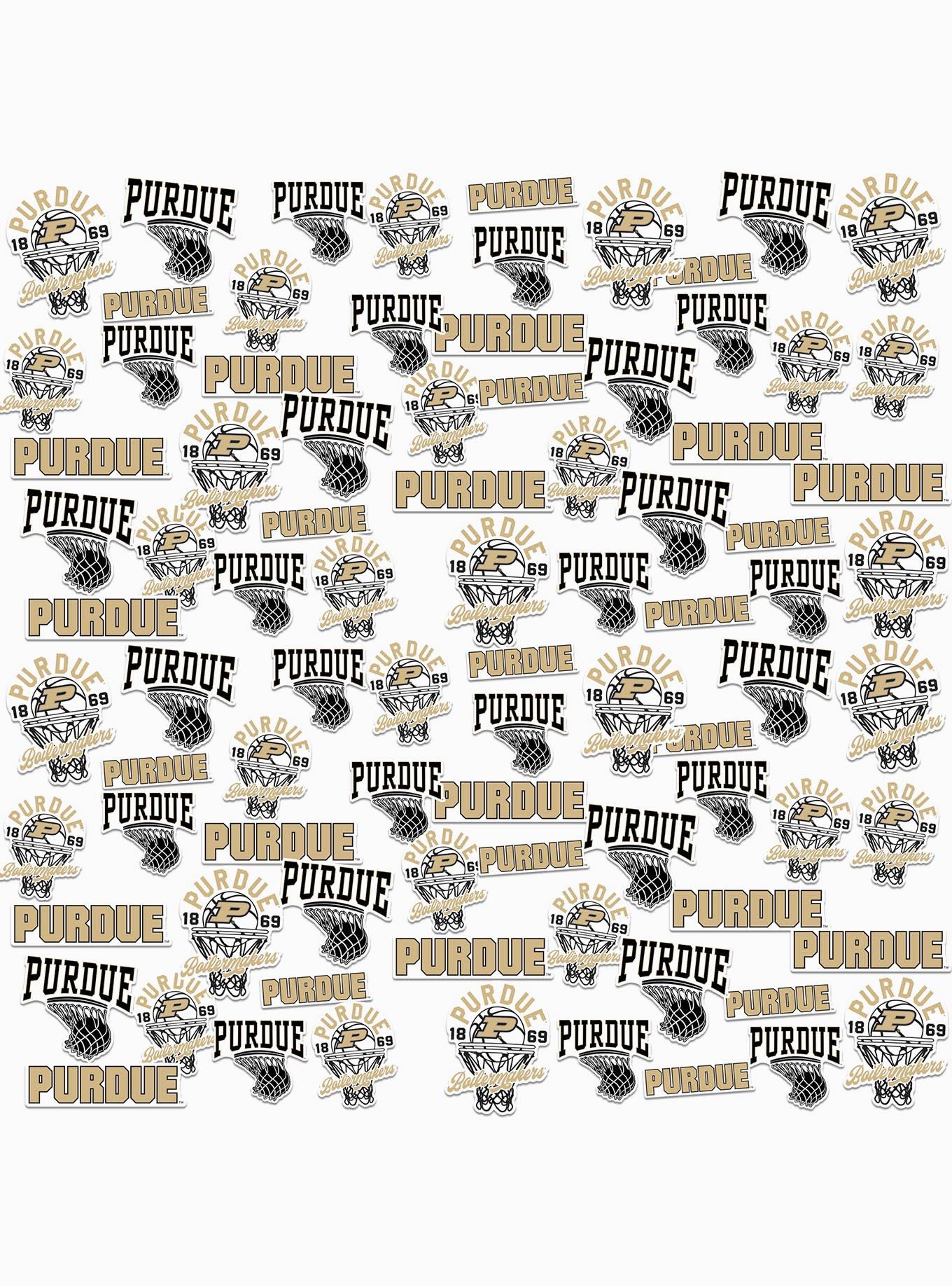 Purdue University Basketball 100Ct. Sticker Pack, , hi-res