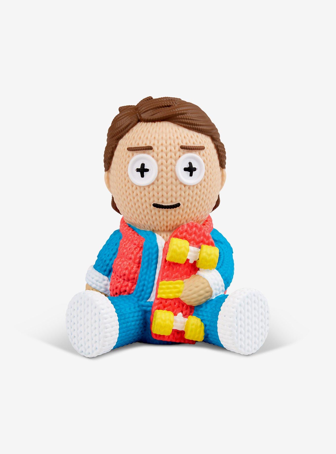 Back to the Future Marty Skateboard 148 Limited Edition Blacklight Handmade by Robots Vinyl Figure, , hi-res