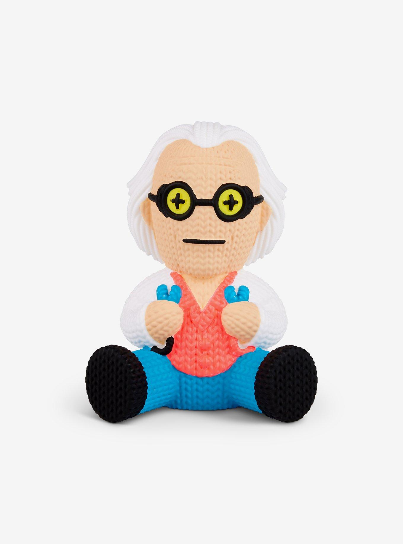 Back to the Future Dr. Brown Cables 149 Limited Edition Blacklight Handmade by Robots Vinyl Figure, , hi-res