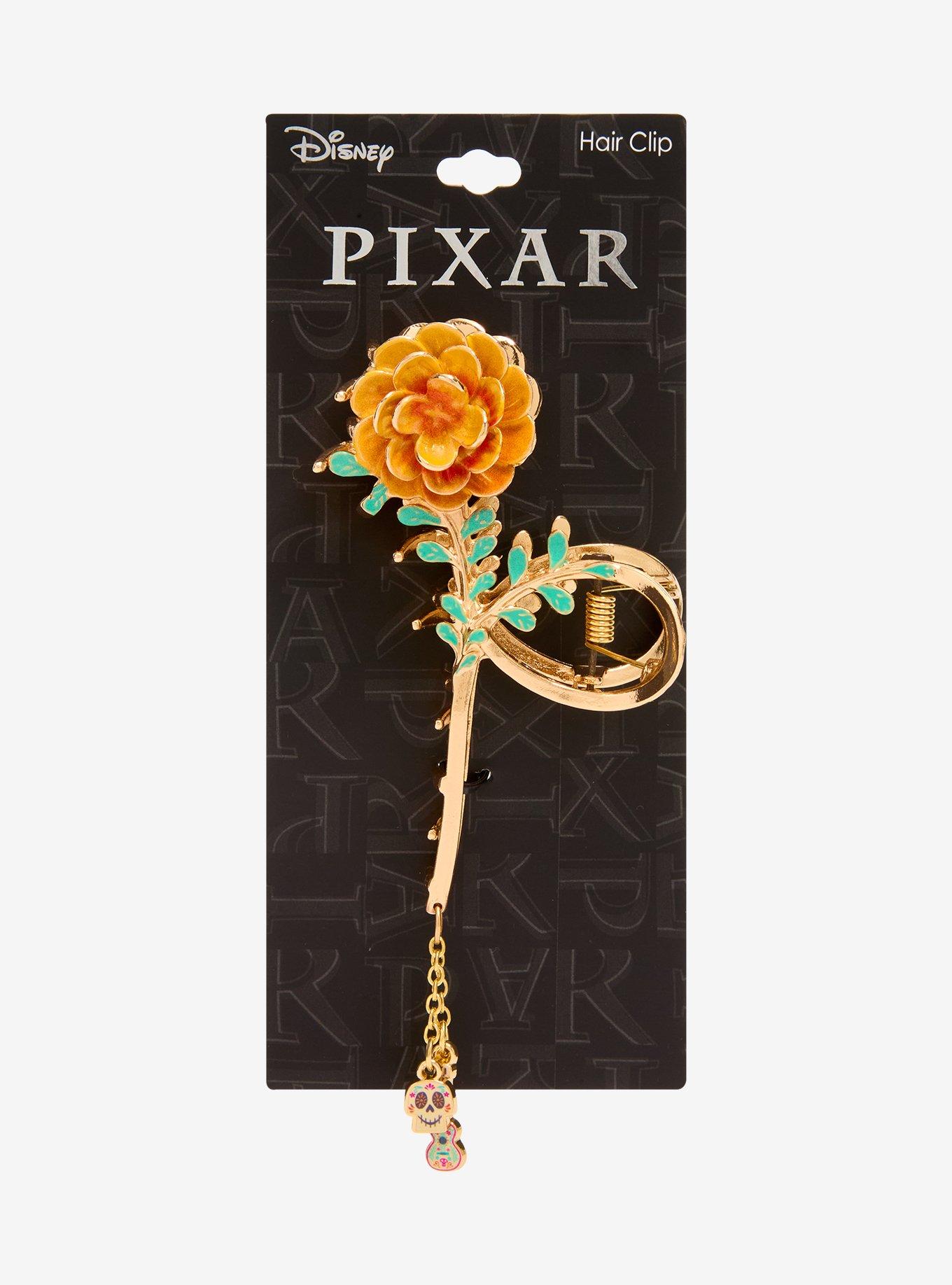 Disney Pixar Coco Marigold Charm Claw Hair Clip
