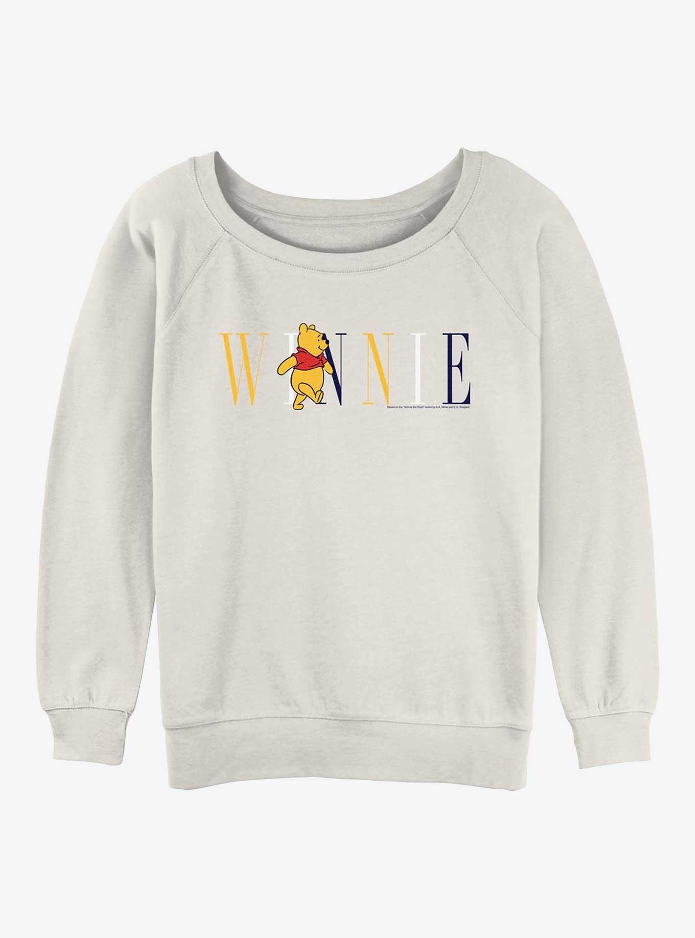 Disney Winnie The Pooh Winnie Girls Slouchy Sweatshirt