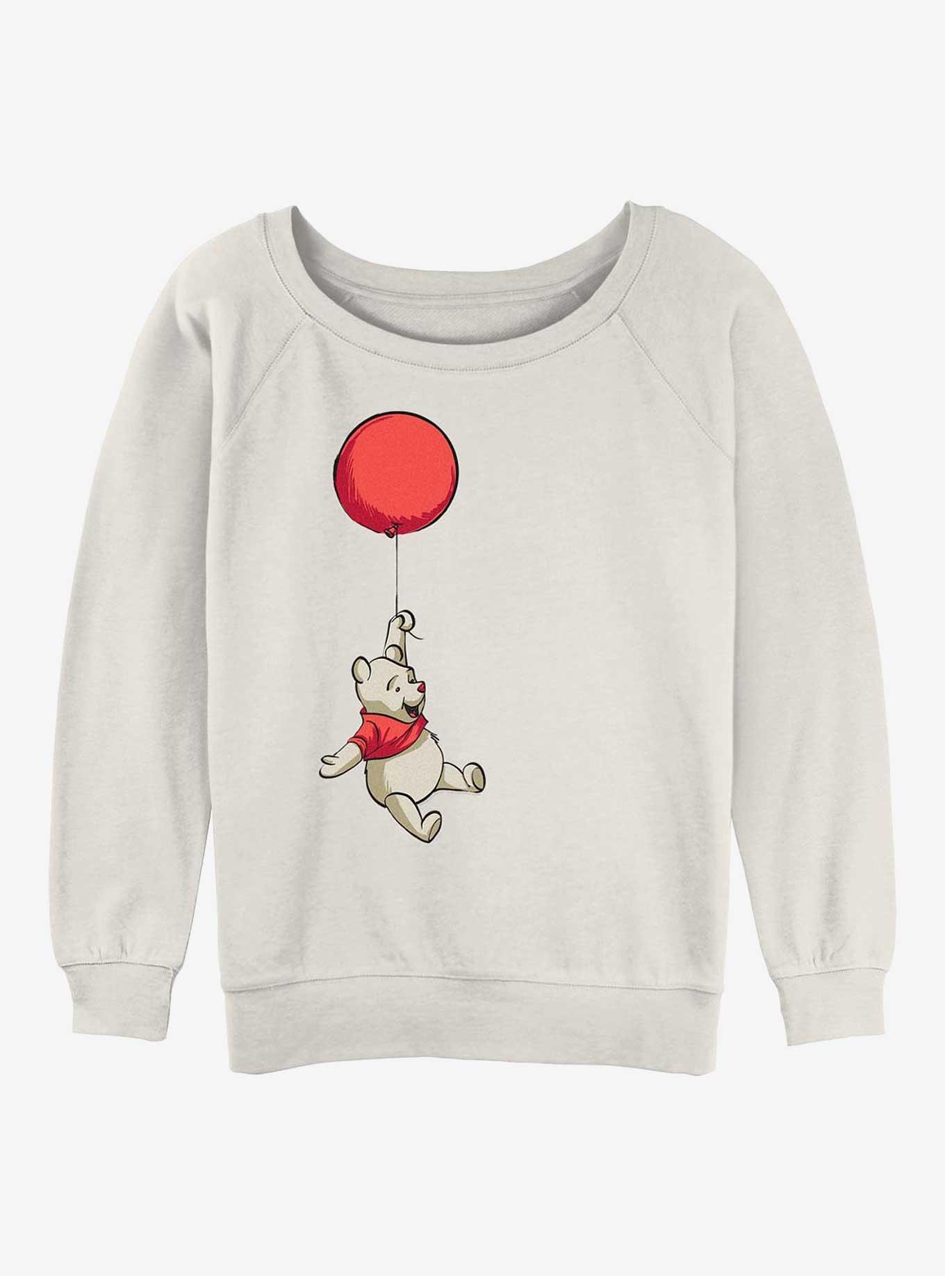 Disney Winnie The Pooh Balloon Winnie Girls Slouchy Sweatshirt, , hi-res