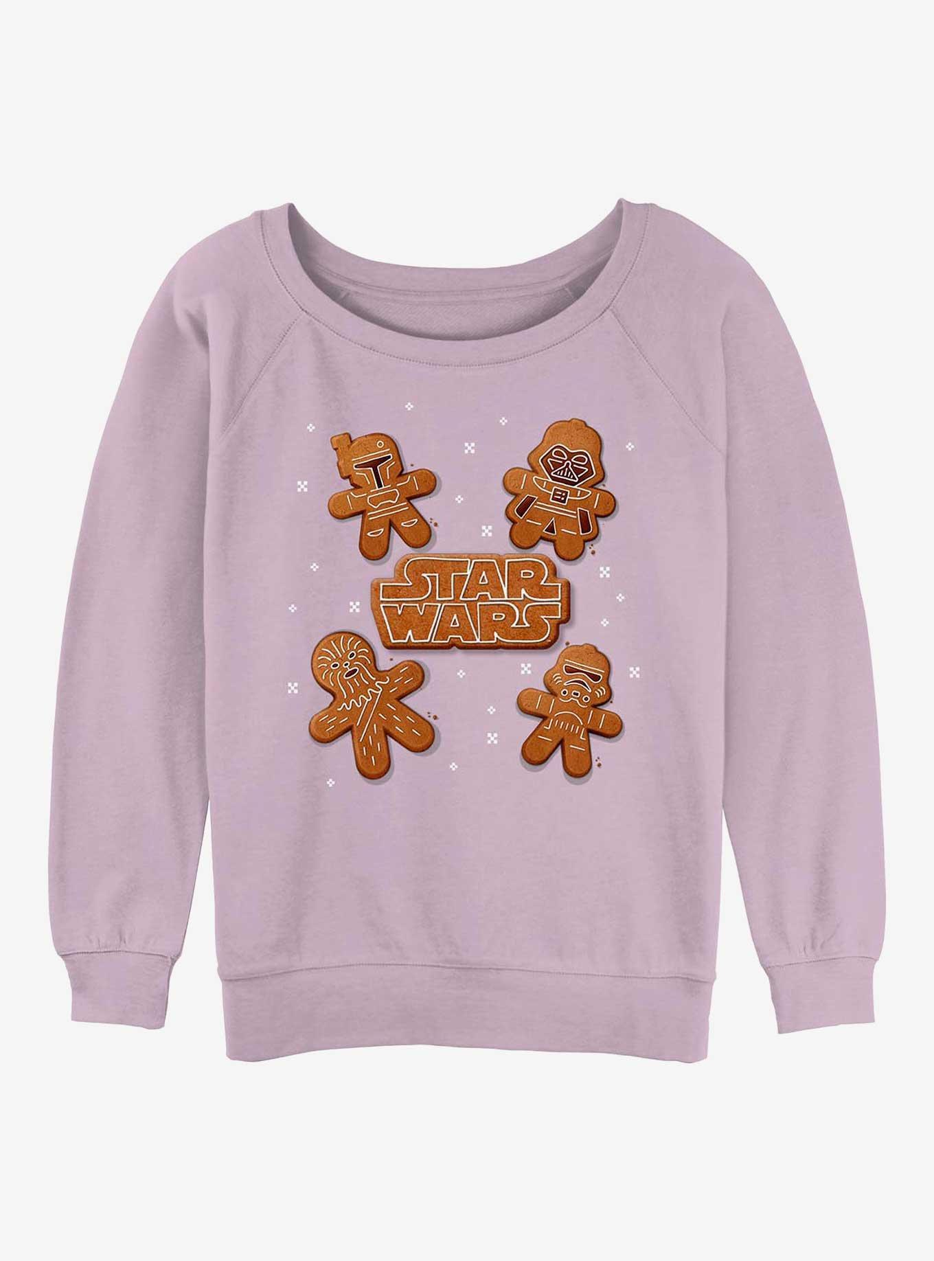 Star Wars Gingerbread Crew Girls Slouchy Sweatshirt, , hi-res