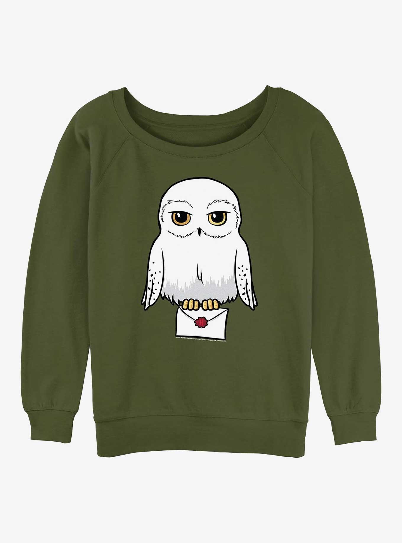 Harry Potter Hedwig Mail Girls Slouchy Sweatshirt, , hi-res