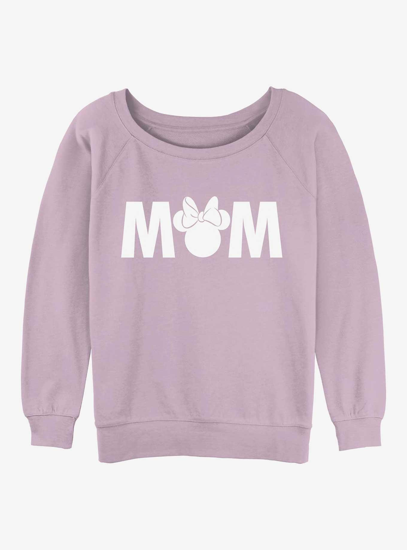 Disney Mickey Mouse Minnie Mom Girls Slouchy Sweatshirt, , hi-res