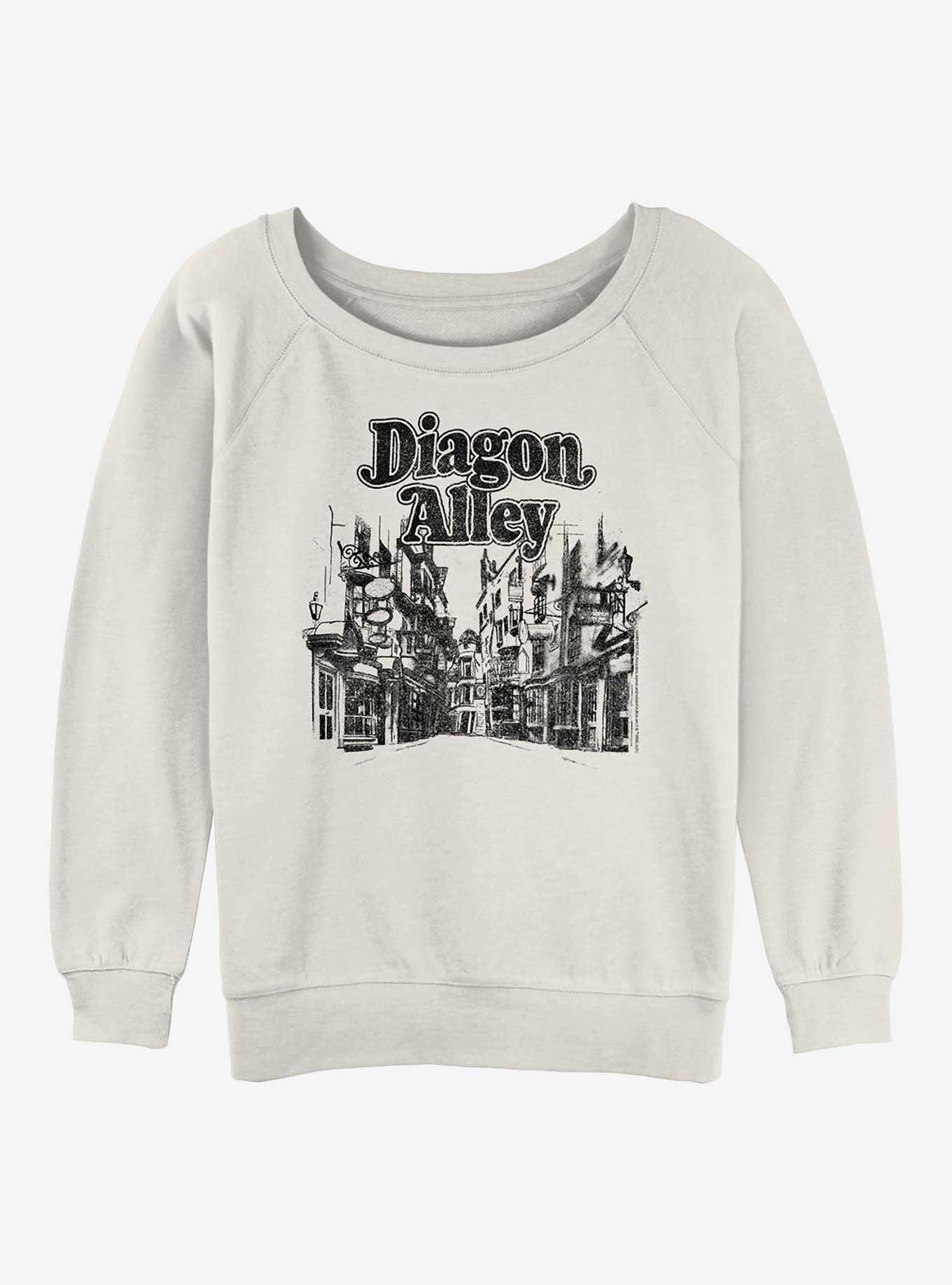 Harry Potter Diagon Alley Girls Slouchy Sweatshirt, , hi-res