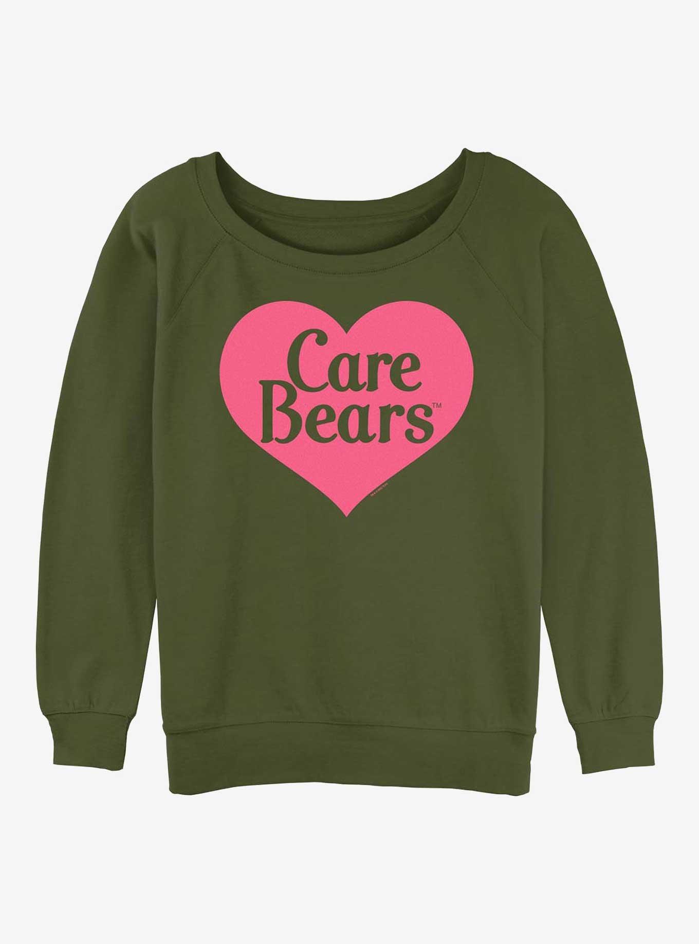 Care Bears Classic Heart  Girls Slouchy Sweatshirt, , hi-res
