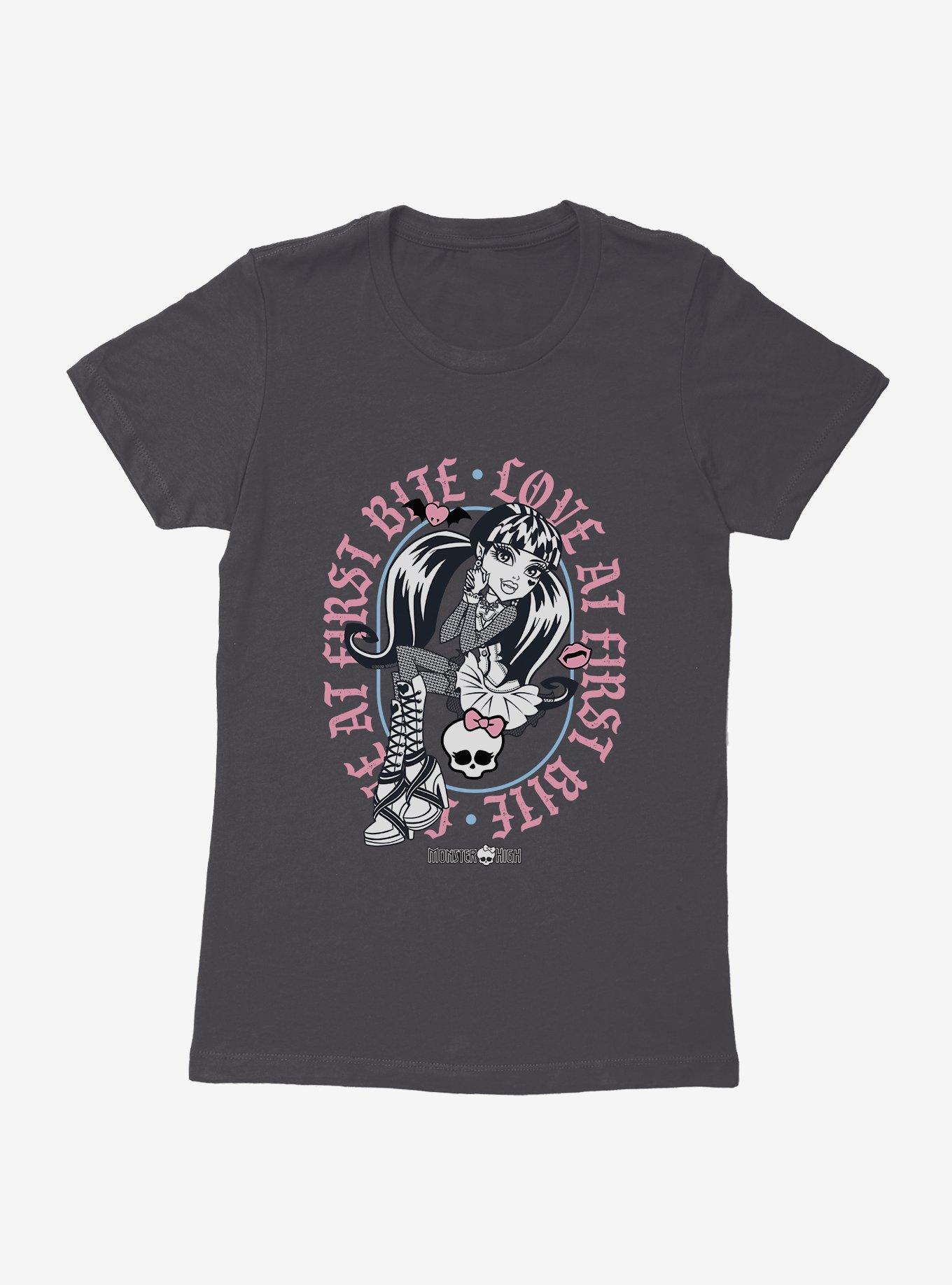Monster High Draculaura Love At First Bite Womens T-Shirt