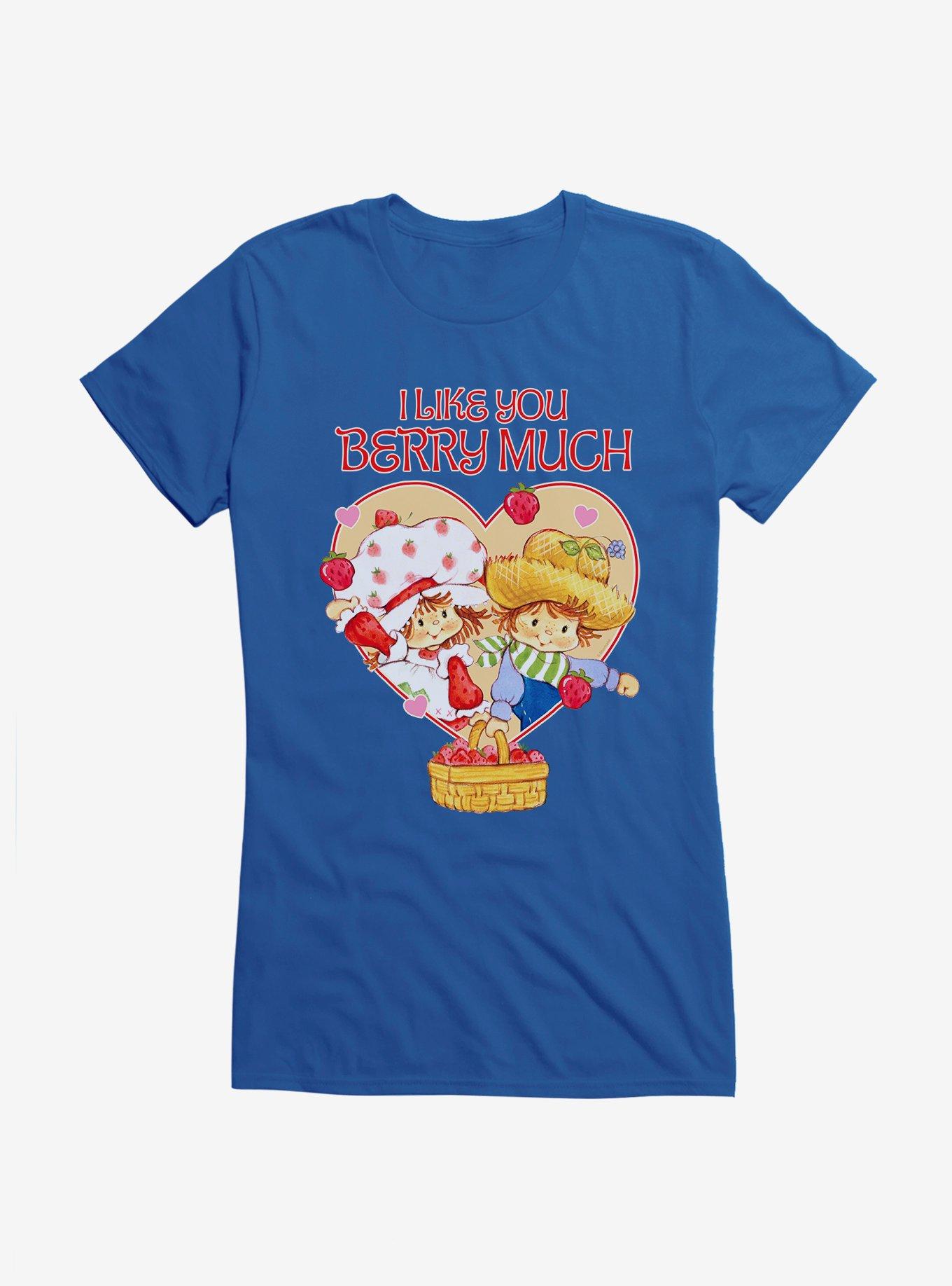 Strawberry Shortcake I Like You Berry Much Girls T-Shirt, , hi-res